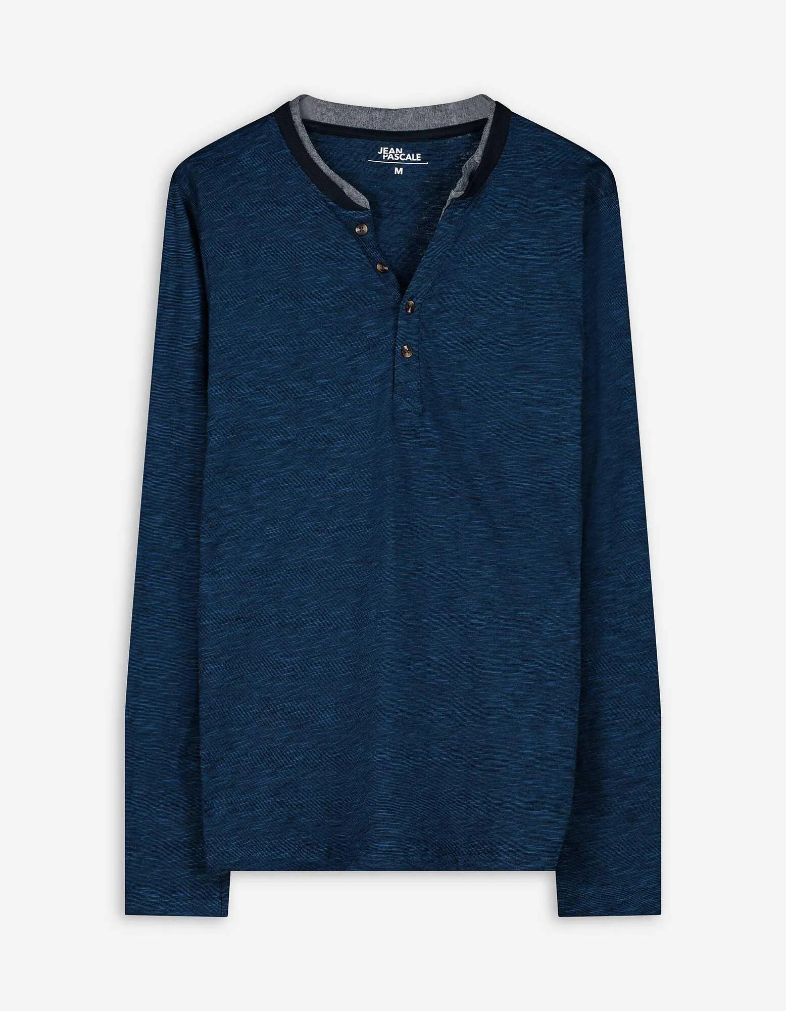 Maglia a manica lunga - Doppio strato - blu scuro