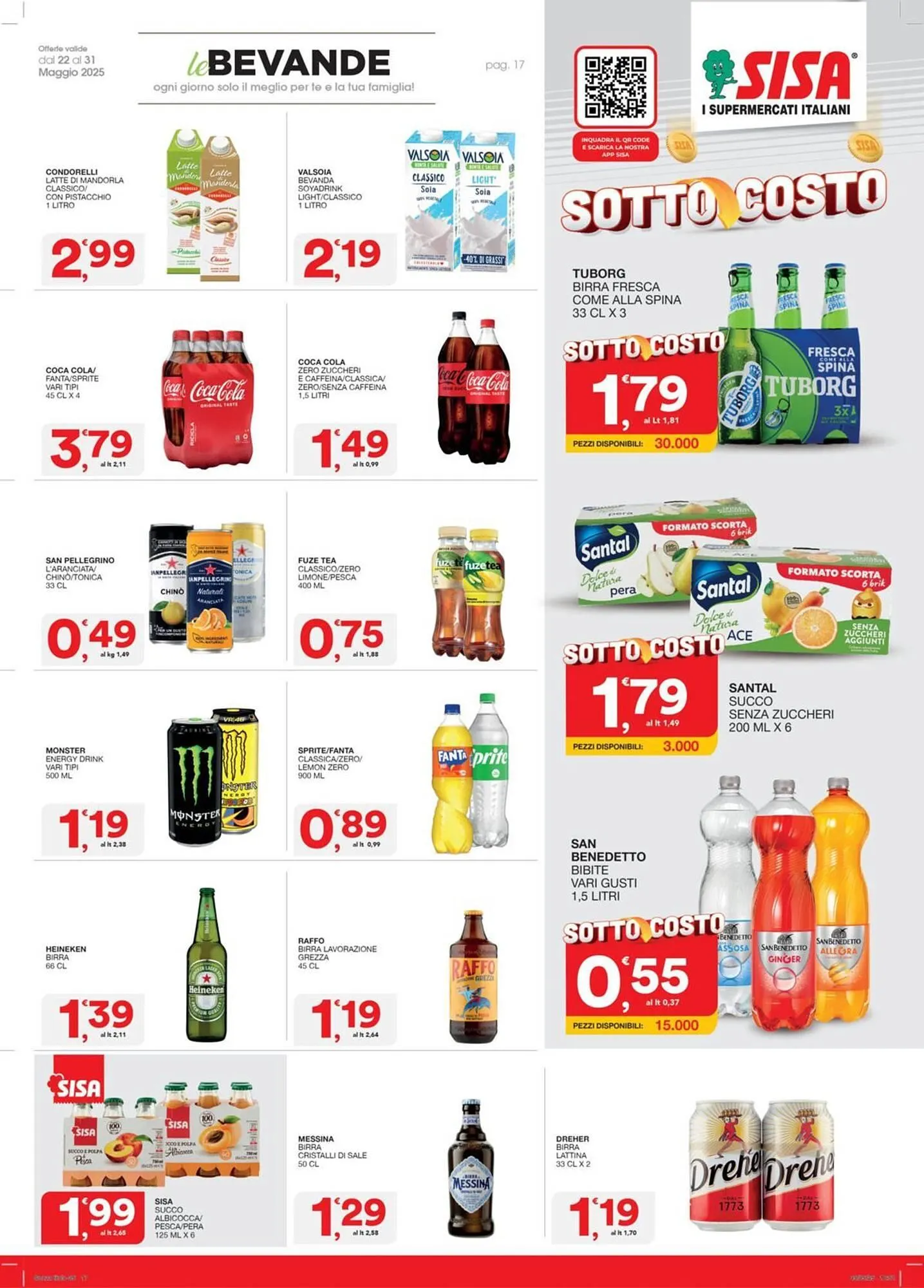 Volantino Sisa da 22 maggio a 31 maggio di 2025 - Pagina del volantino 17