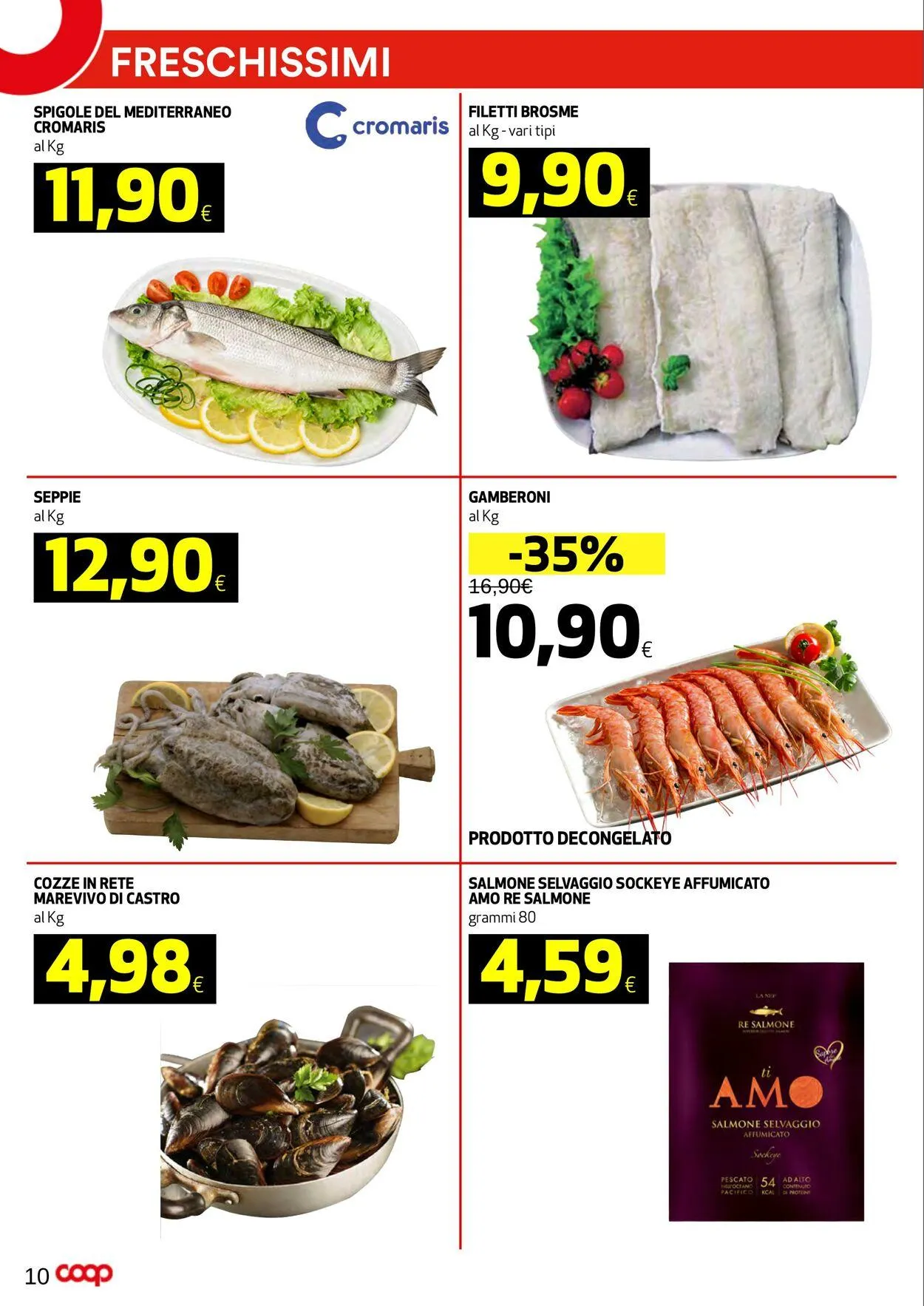 Coop Volantino attuale da 22 settembre a 1 ottobre di 2025 - Pagina del volantino 10