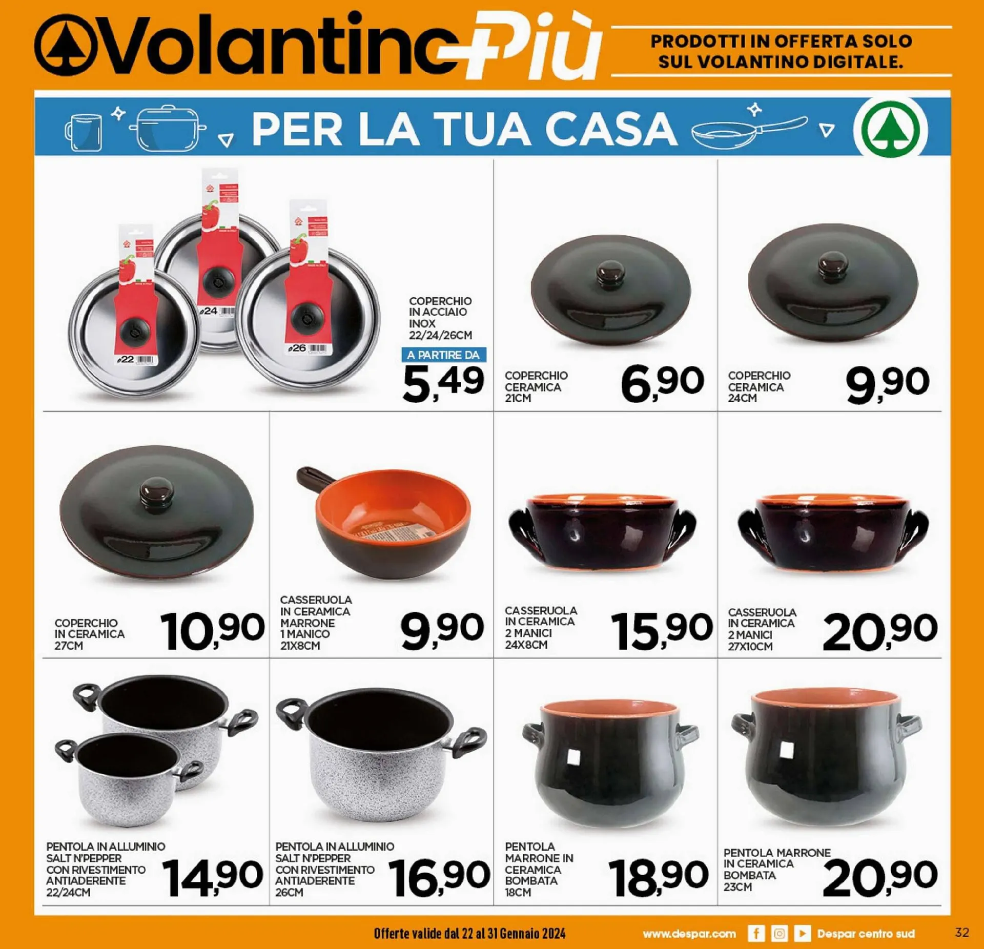 Volantino Iperspar da 22 gennaio a 31 gennaio di 2024 - Pagina del volantino 32