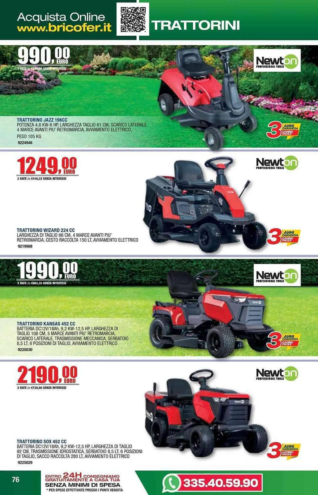 Volantino Bricofer da 24 marzo a 31 agosto di 2026 - Pagina del volantino 76