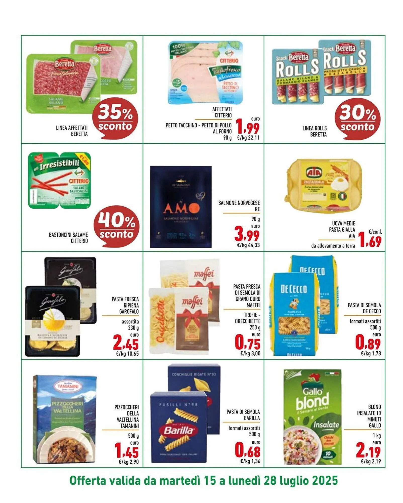 Volantino Maxi Supermercati da 15 luglio a 28 luglio di 2025 - Pagina del volantino 9