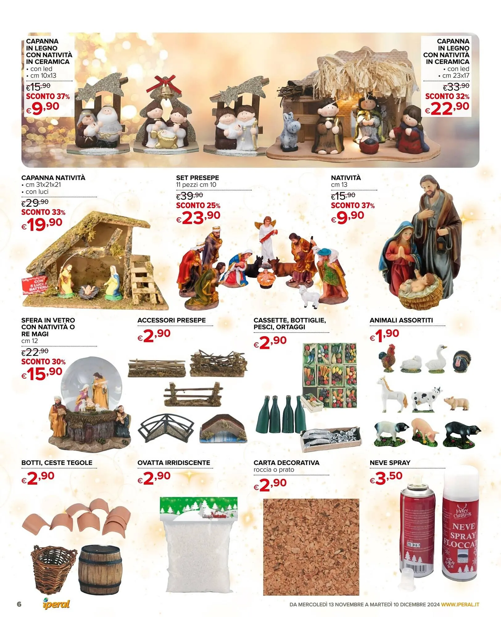 Volantino Iperal da 13 novembre a 10 dicembre di 2024 - Pagina del volantino 6