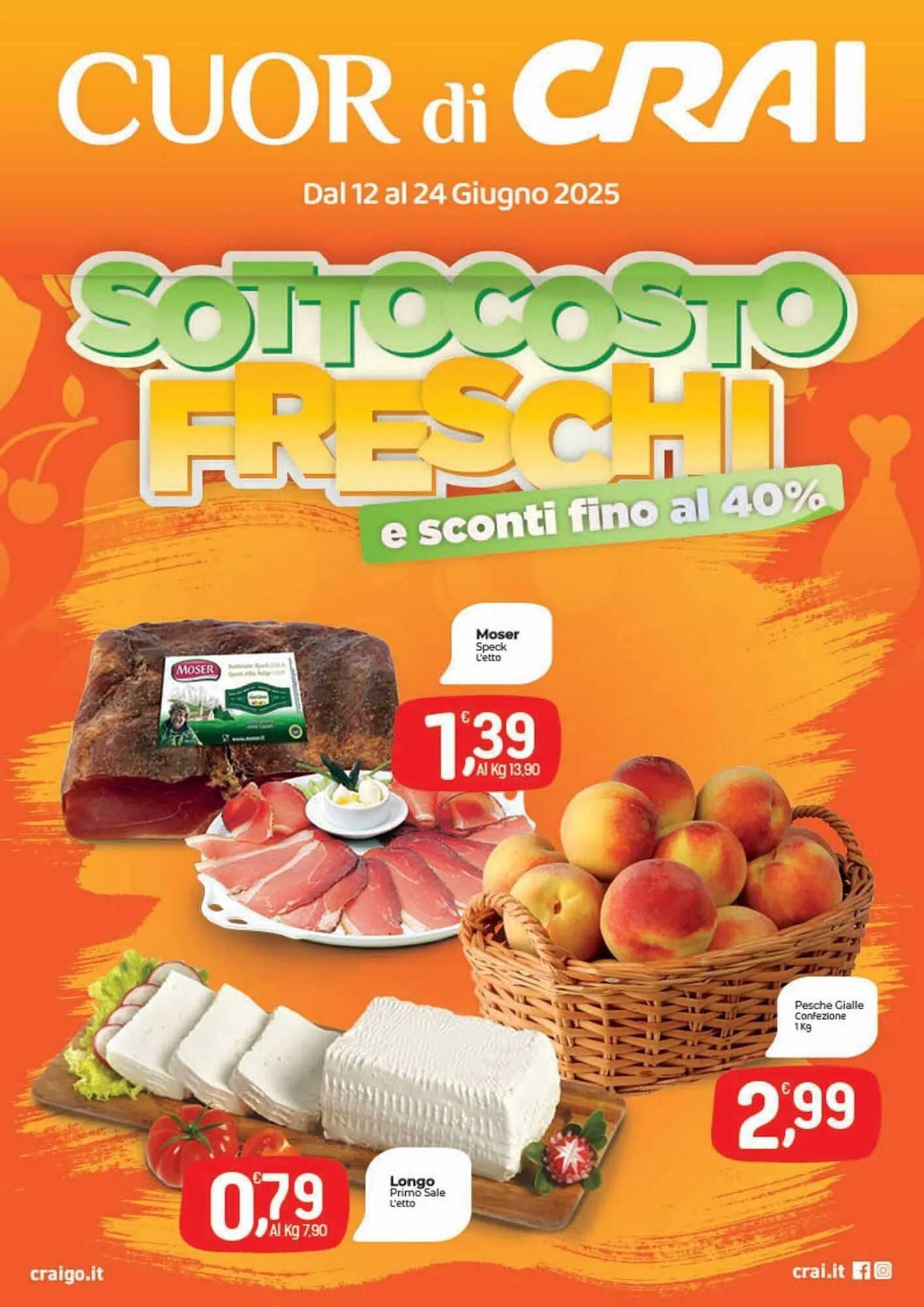 Volantino Crai da 12 giugno a 24 giugno di 2025 - Pagina del volantino 1