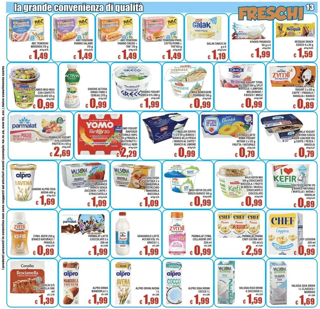 Top Supermercati Volantino attuale da 1 gennaio a 15 gennaio di 2026 - Pagina del volantino 13