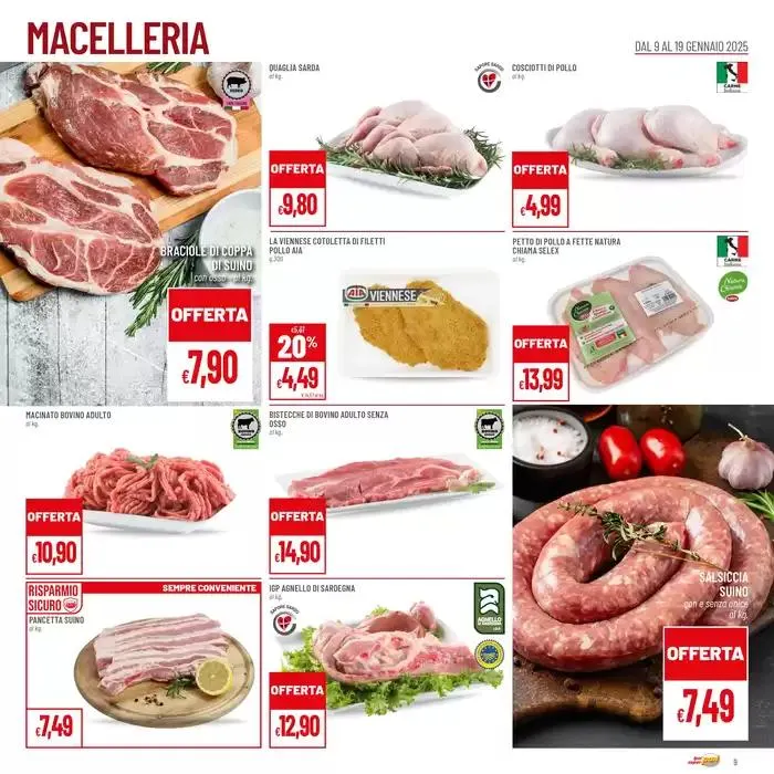 Sottocosto da 9 gennaio a 19 gennaio di 2025 - Pagina del volantino 9