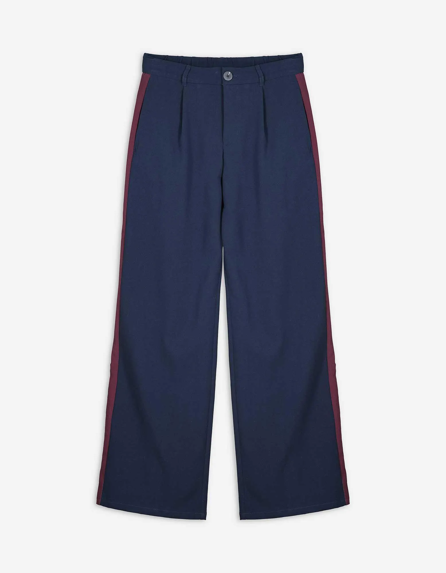 Pantaloni - Wide Fit - blu scuro