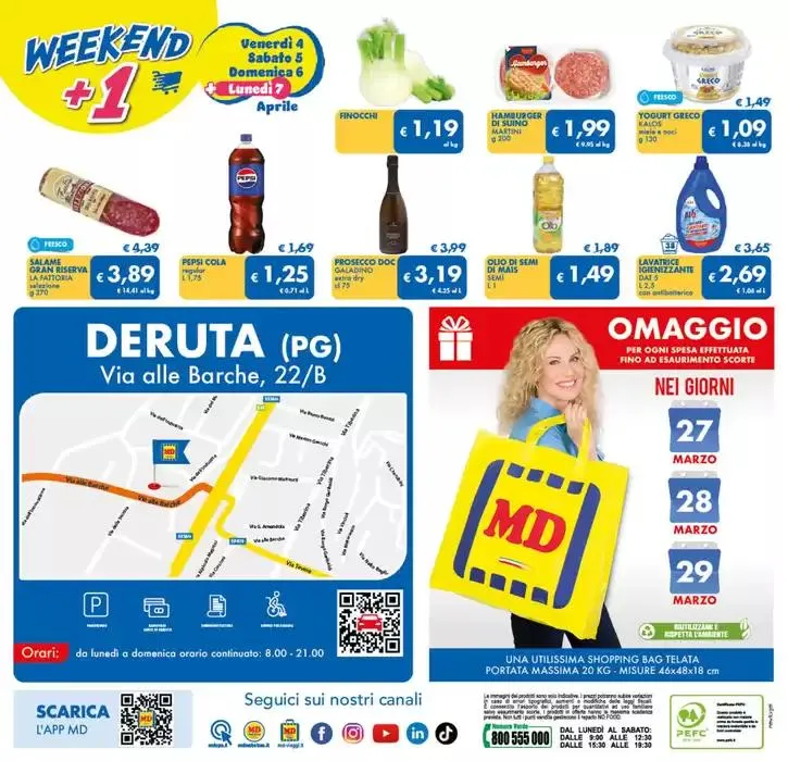 Nuova apertura Deruta da 27 marzo a 6 aprile di 2025 - Pagina del volantino 28