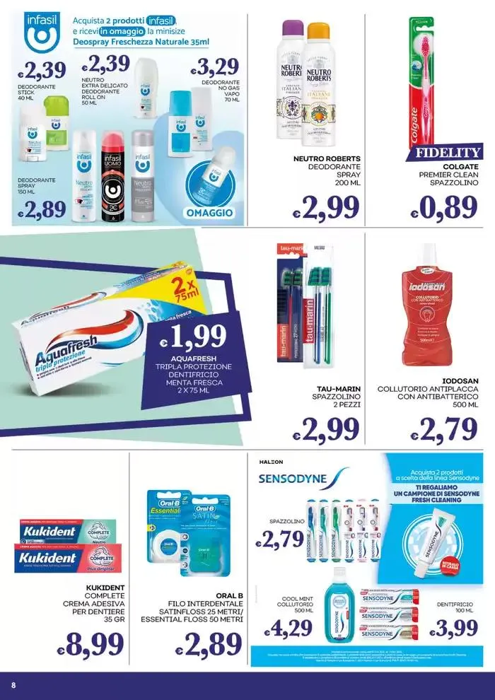 Sconto di primavera! da 1 aprile a 13 aprile di 2025 - Pagina del volantino 8