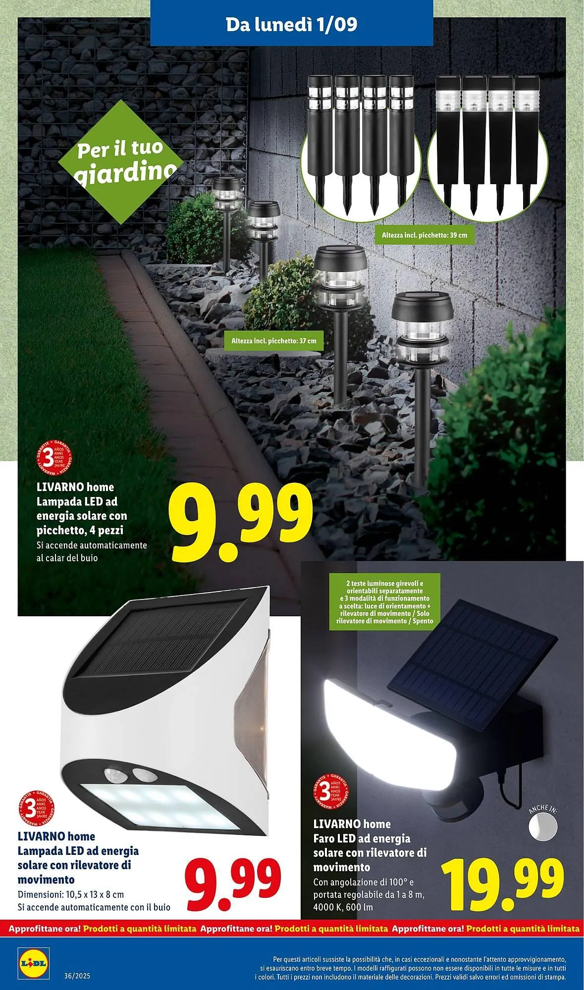 Volantino Lidl da 1 settembre a 7 settembre di 2025 - Pagina del volantino 34