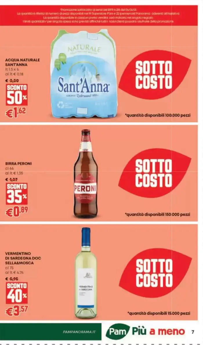 SOTTOCOSTO da 30 gennaio a 8 febbraio di 2025 - Pagina del volantino 7