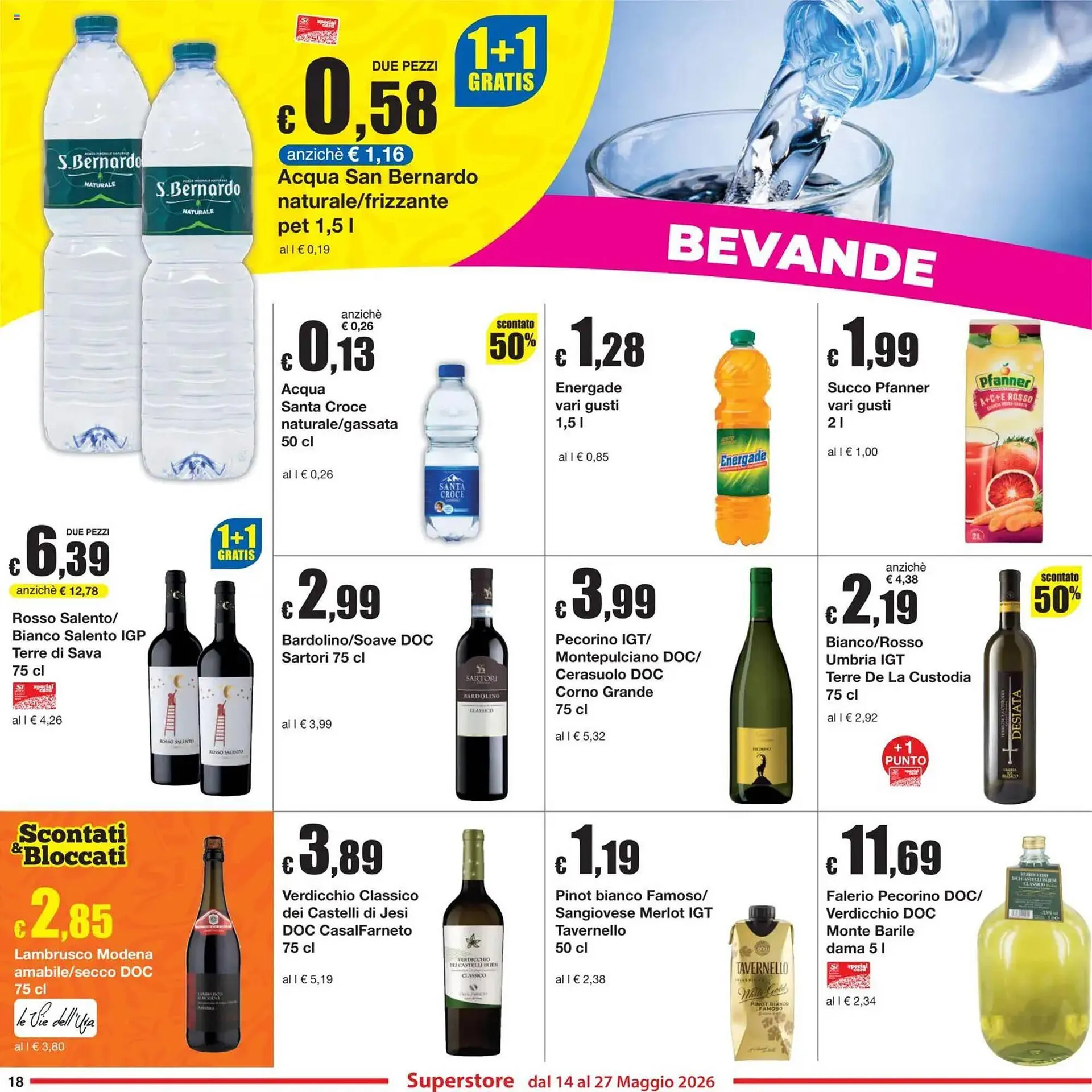 Volantino Sì con te da 14 maggio a 27 maggio di 2026 - Pagina del volantino 18