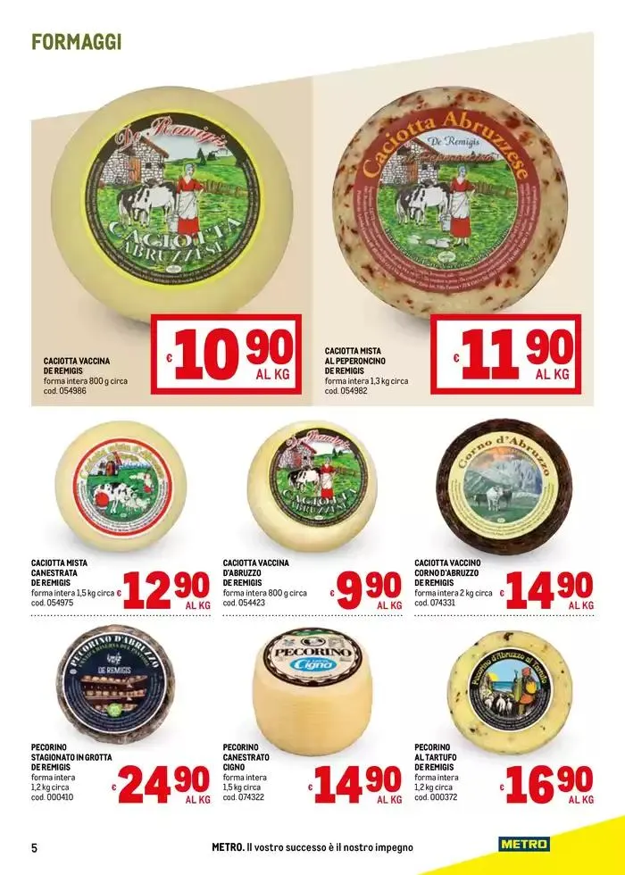 Sapori d'Italia -Abruzzo da 6 marzo a 2 aprile di 2025 - Pagina del volantino 5