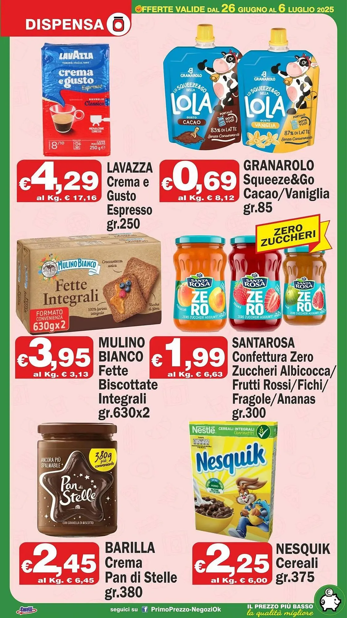 Volantino Primo Prezzo da 26 giugno a 6 luglio di 2025 - Pagina del volantino 5