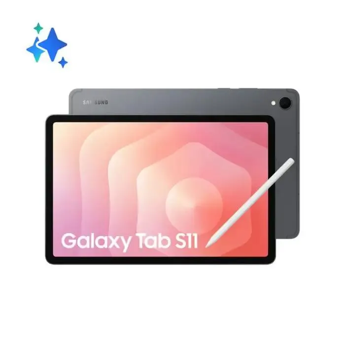 Samsung galaxy tab s11, tablet ai, wi-fi, design leggero, strumenti ai multimodali, dex, ram 12gb, 256 gb, batteria a lunga durata, gray