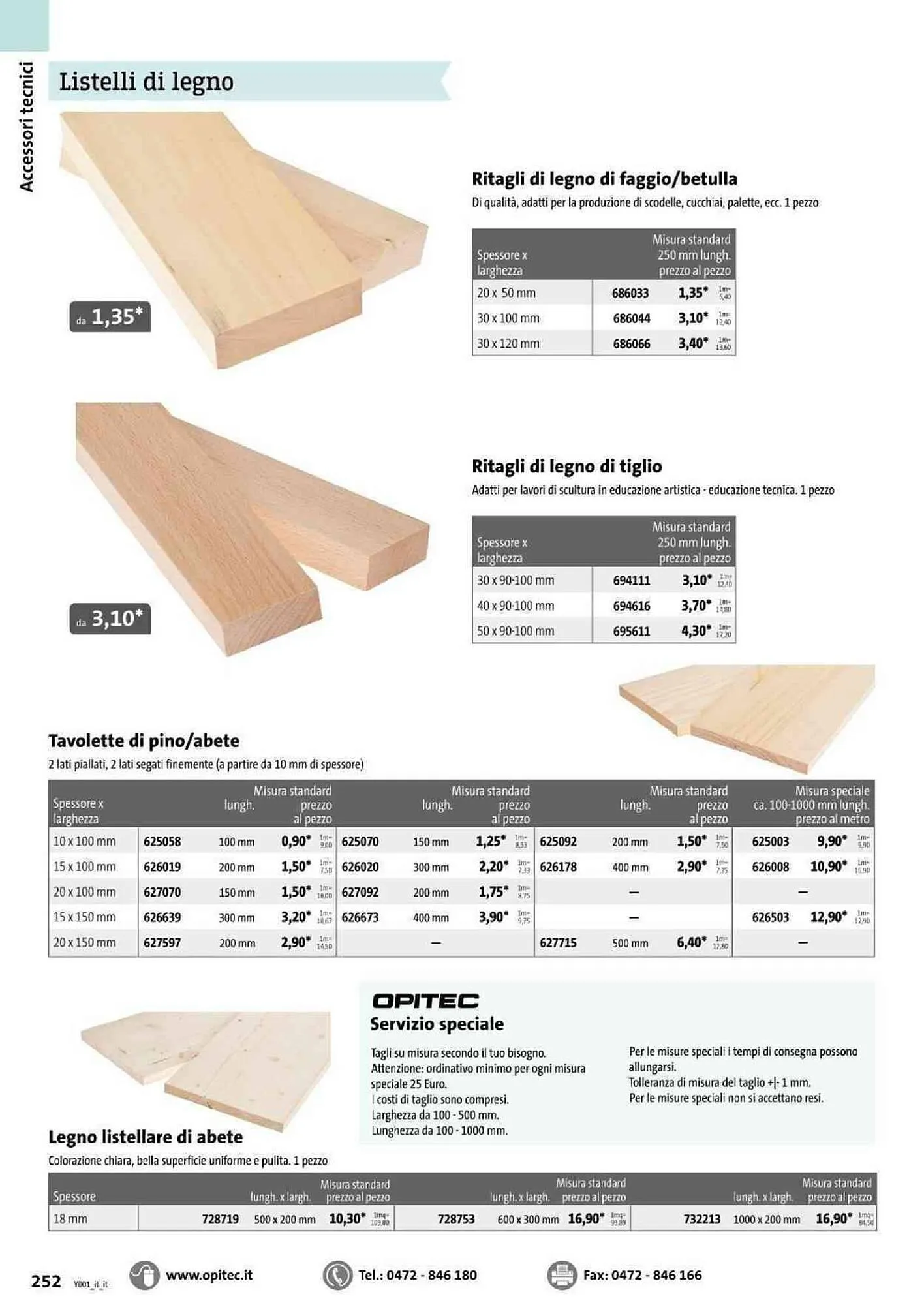 Volantino Opitec da 6 gennaio a 31 agosto di 2024 - Pagina del volantino 252