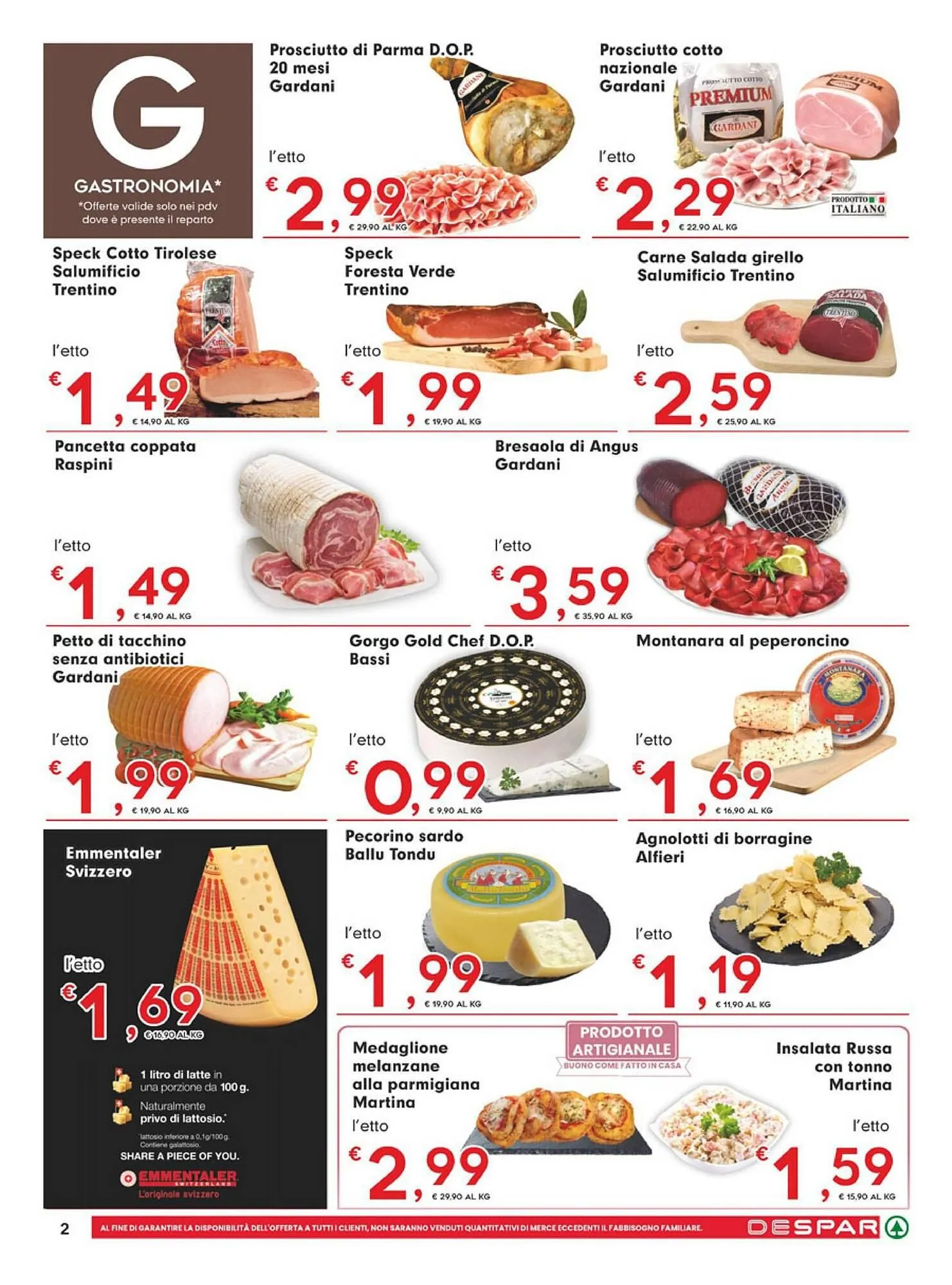 Volantino DeSpar Express da 22 agosto a 4 settembre di 2024 - Pagina del volantino 2