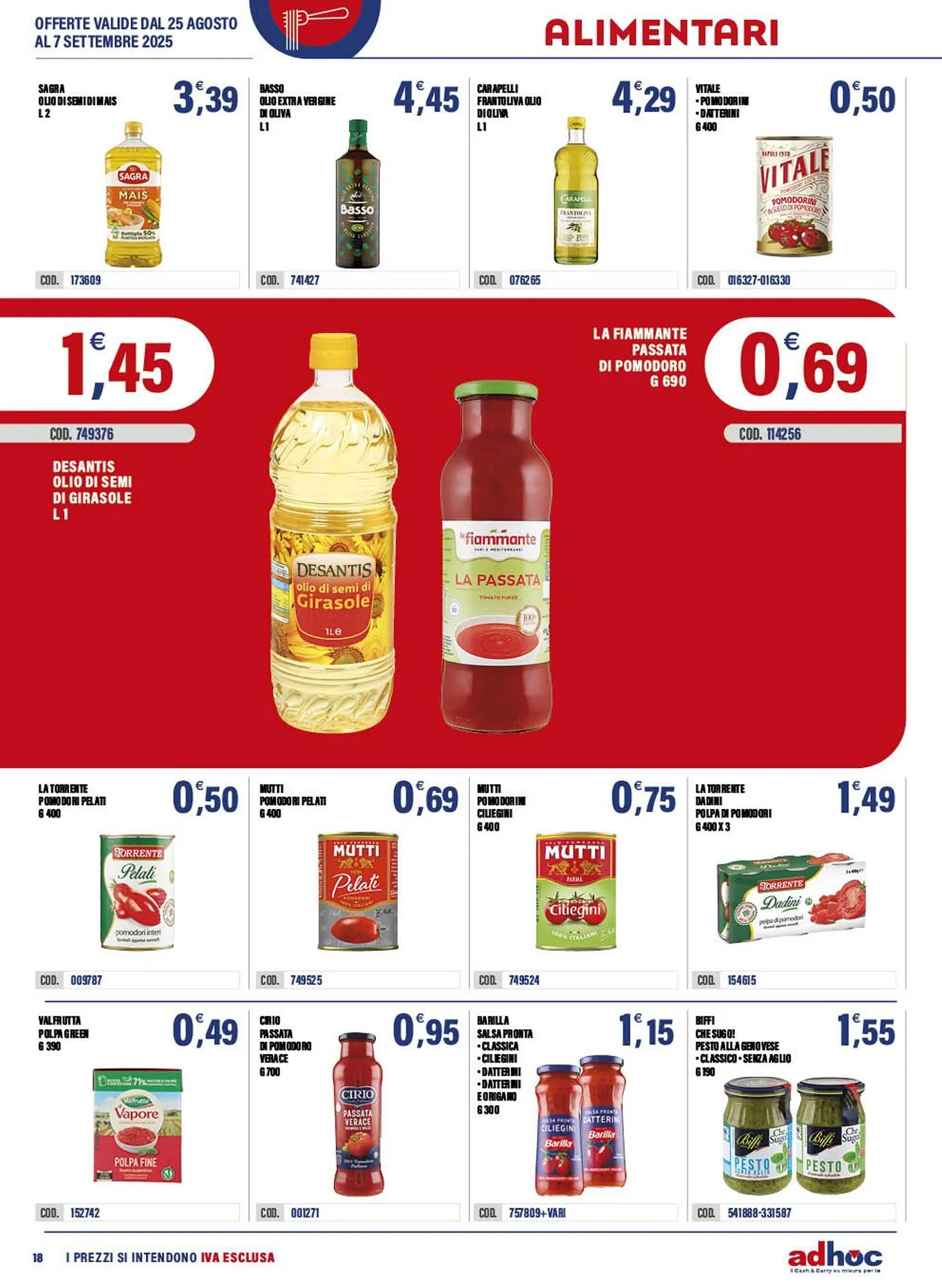 Volantino Adhoc da 25 agosto a 7 settembre di 2025 - Pagina del volantino 18