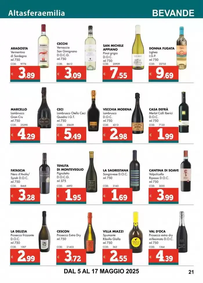 Speciale pizzeria! da 5 maggio a 17 maggio di 2025 - Pagina del volantino 21