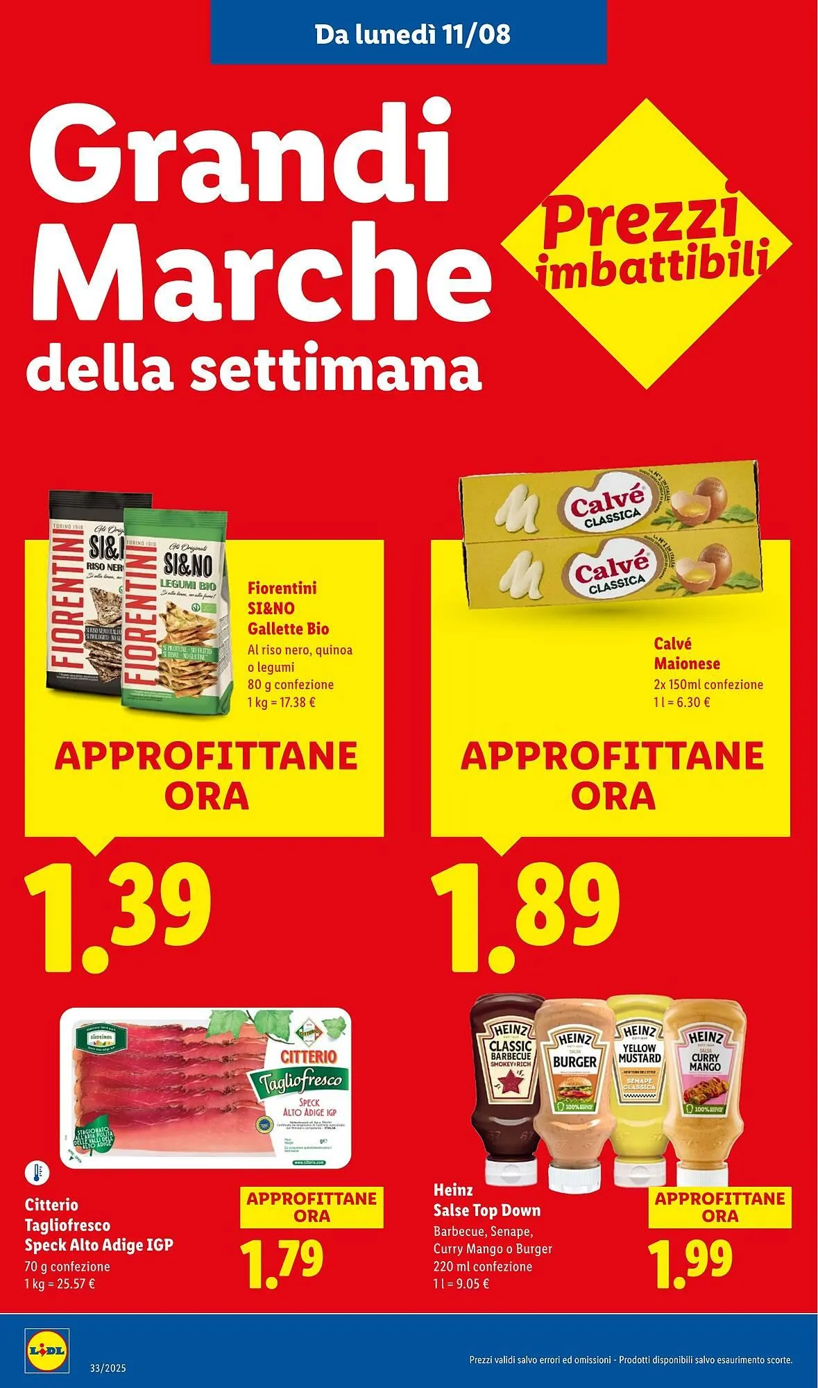 Volantino Lidl da 11 agosto a 17 agosto di 2025 - Pagina del volantino 14