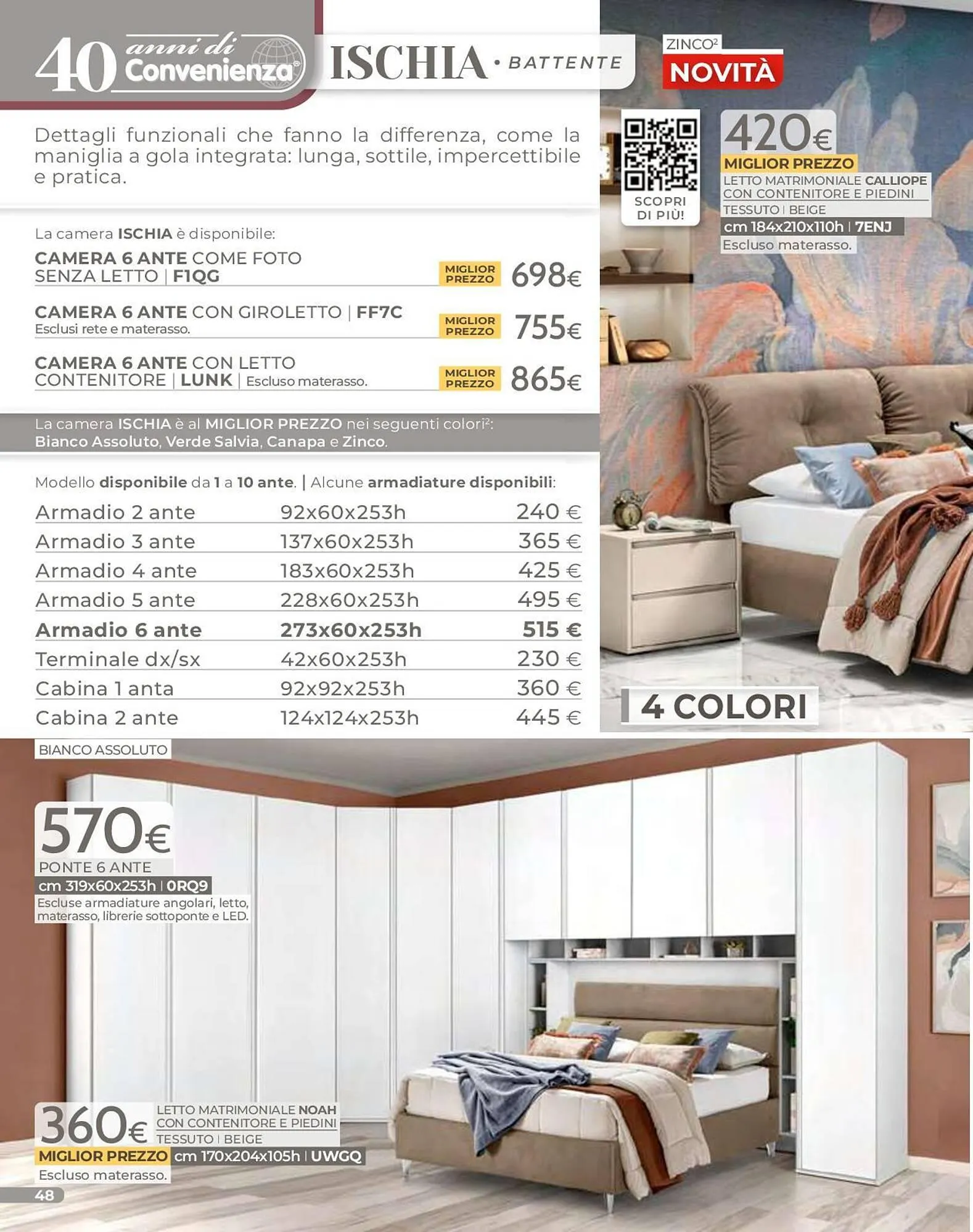 Volantino Mondo Convenienza da 1 gennaio a 31 marzo di 2026 - Pagina del volantino 50