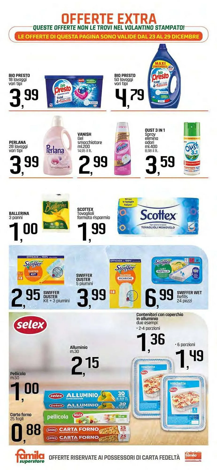 Volantino Famila Superstore da 23 dicembre a 29 dicembre di 2025 - Pagina del volantino 31