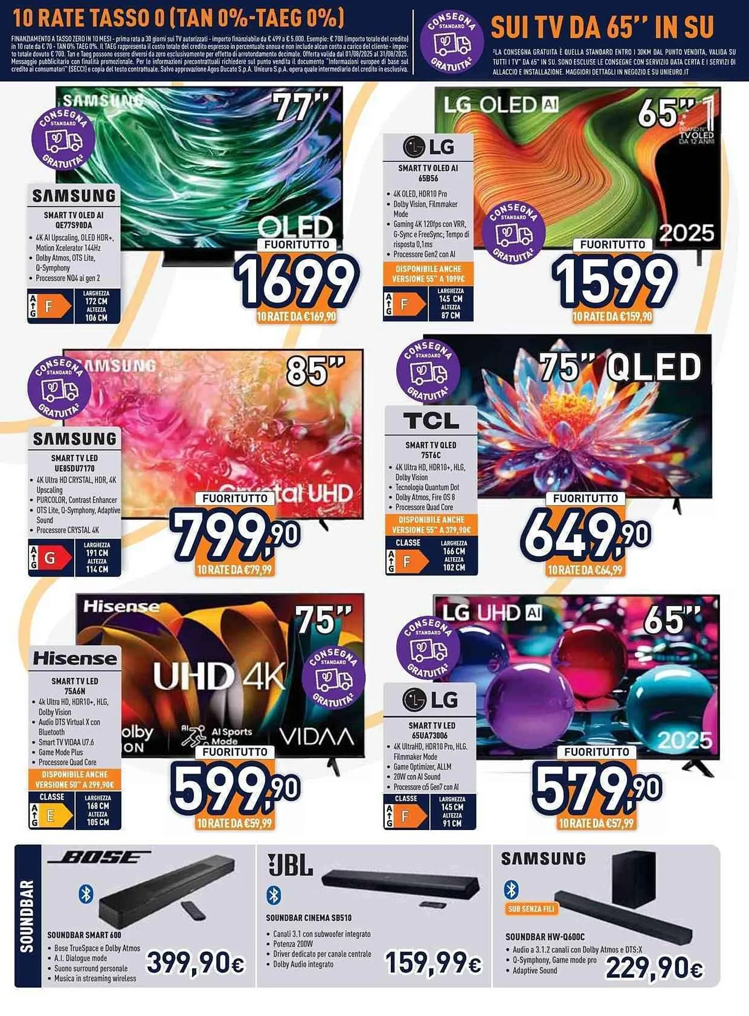 Volantino Unieuro da 14 agosto a 21 agosto di 2025 - Pagina del volantino 2