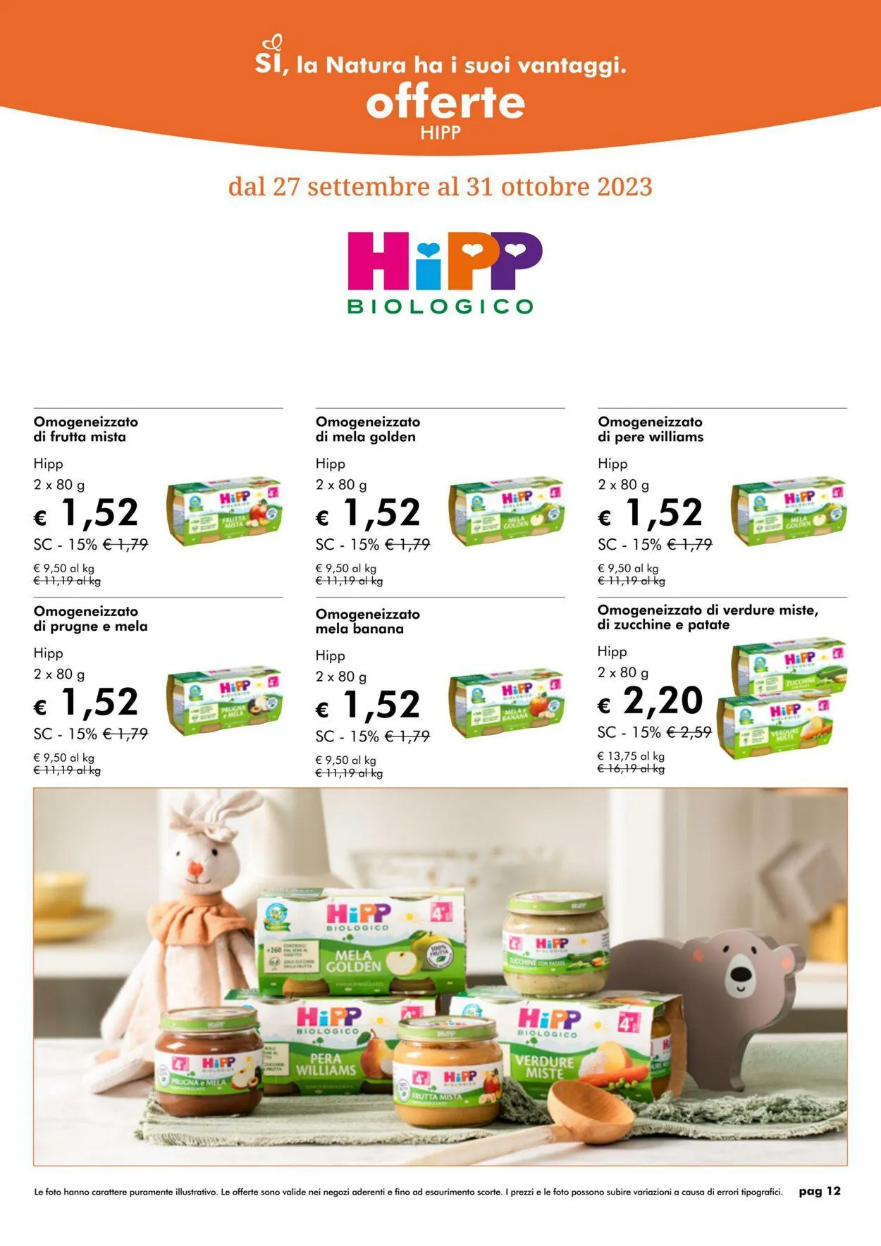 NaturaSì da 1 ottobre a 31 ottobre di 2023 - Pagina del volantino 12