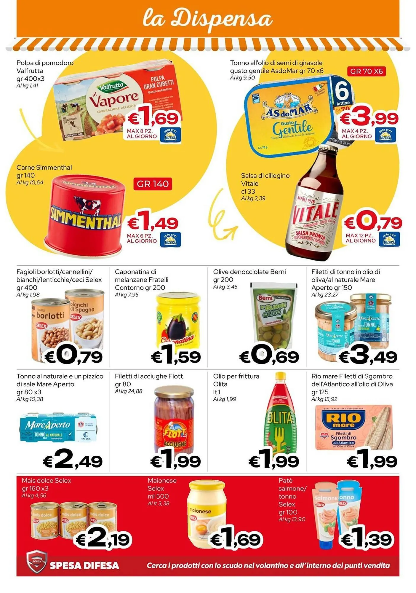 Volantino MAX Supermercati da 1 ottobre a 15 ottobre di 2025 - Pagina del volantino 10