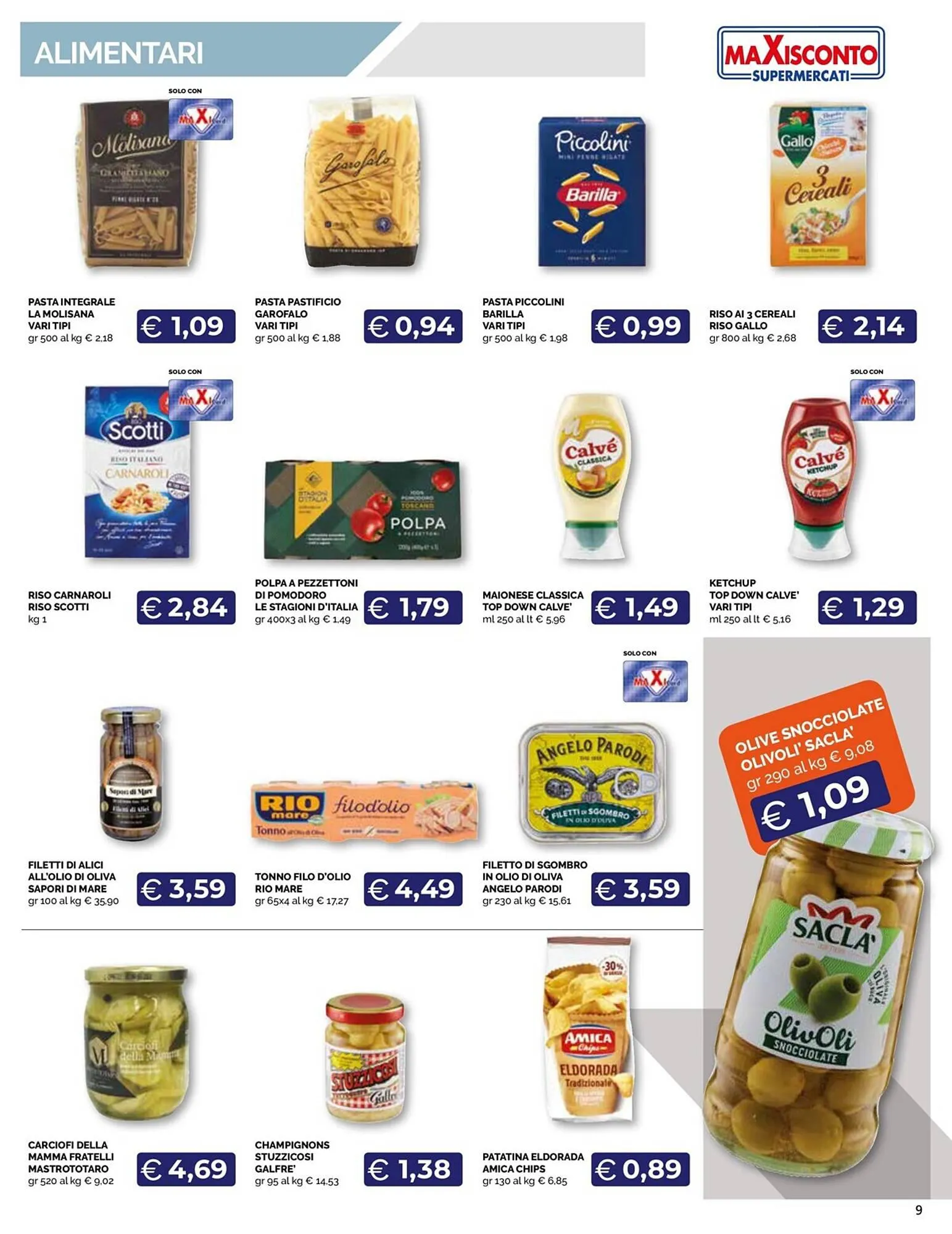 Volantino Maxisconto da 13 novembre a 26 novembre di 2023 - Pagina del volantino 9