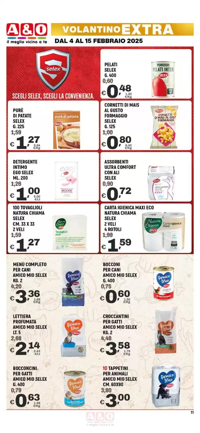 La qualità conveniente da 4 febbraio a 15 febbraio di 2025 - Pagina del volantino 11