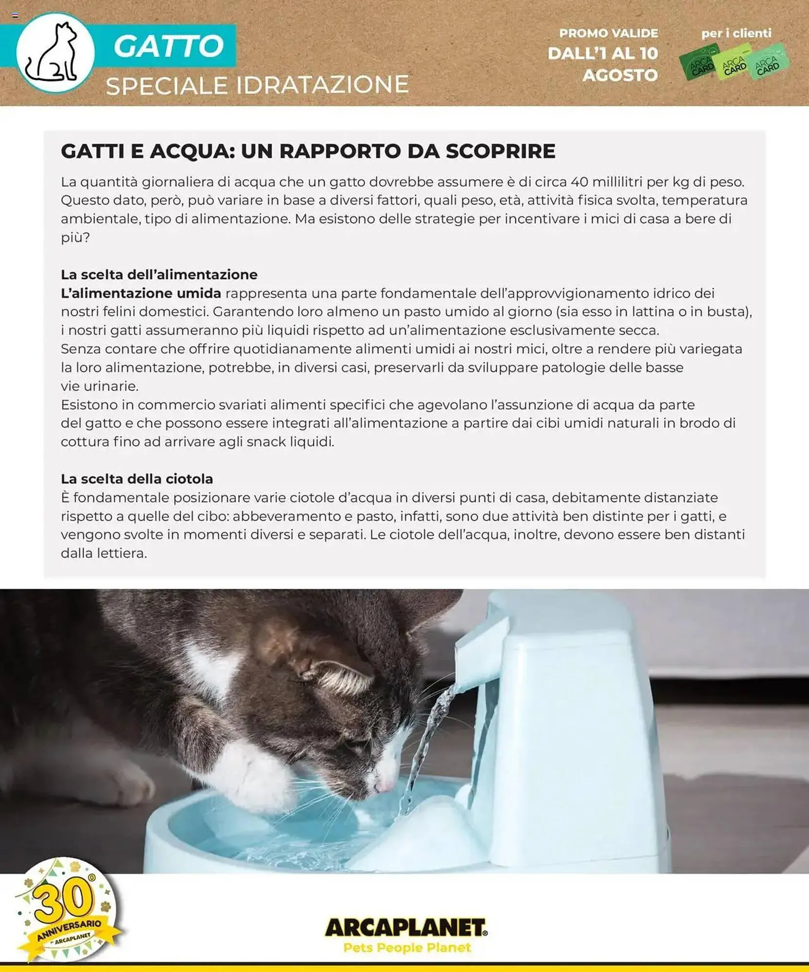 Volantino Arcaplanet da 1 agosto a 10 agosto di 2025 - Pagina del volantino 20