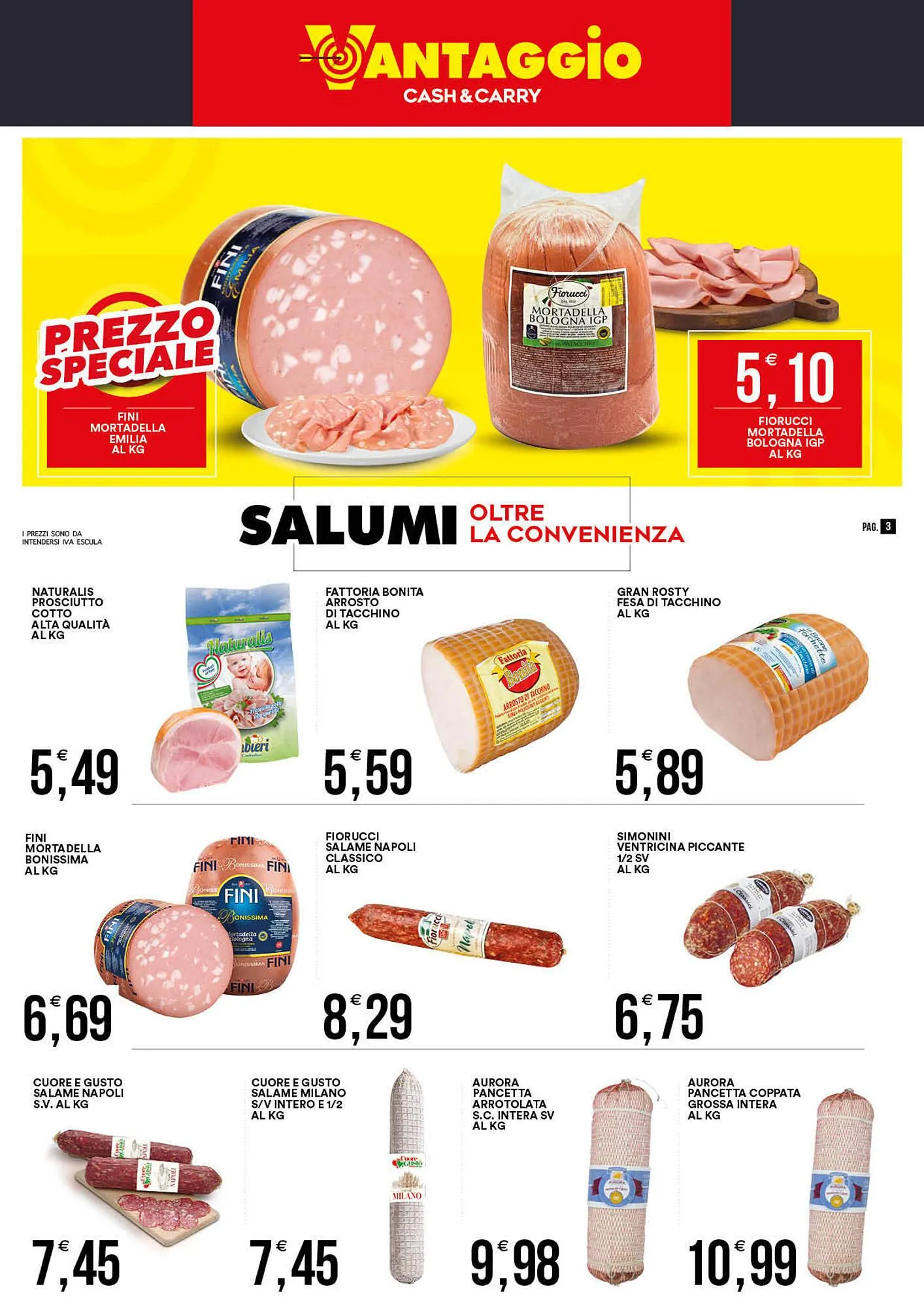 Volantino Vantaggio Cash&Carry da 2 novembre a 6 novembre di 2024 - Pagina del volantino 3