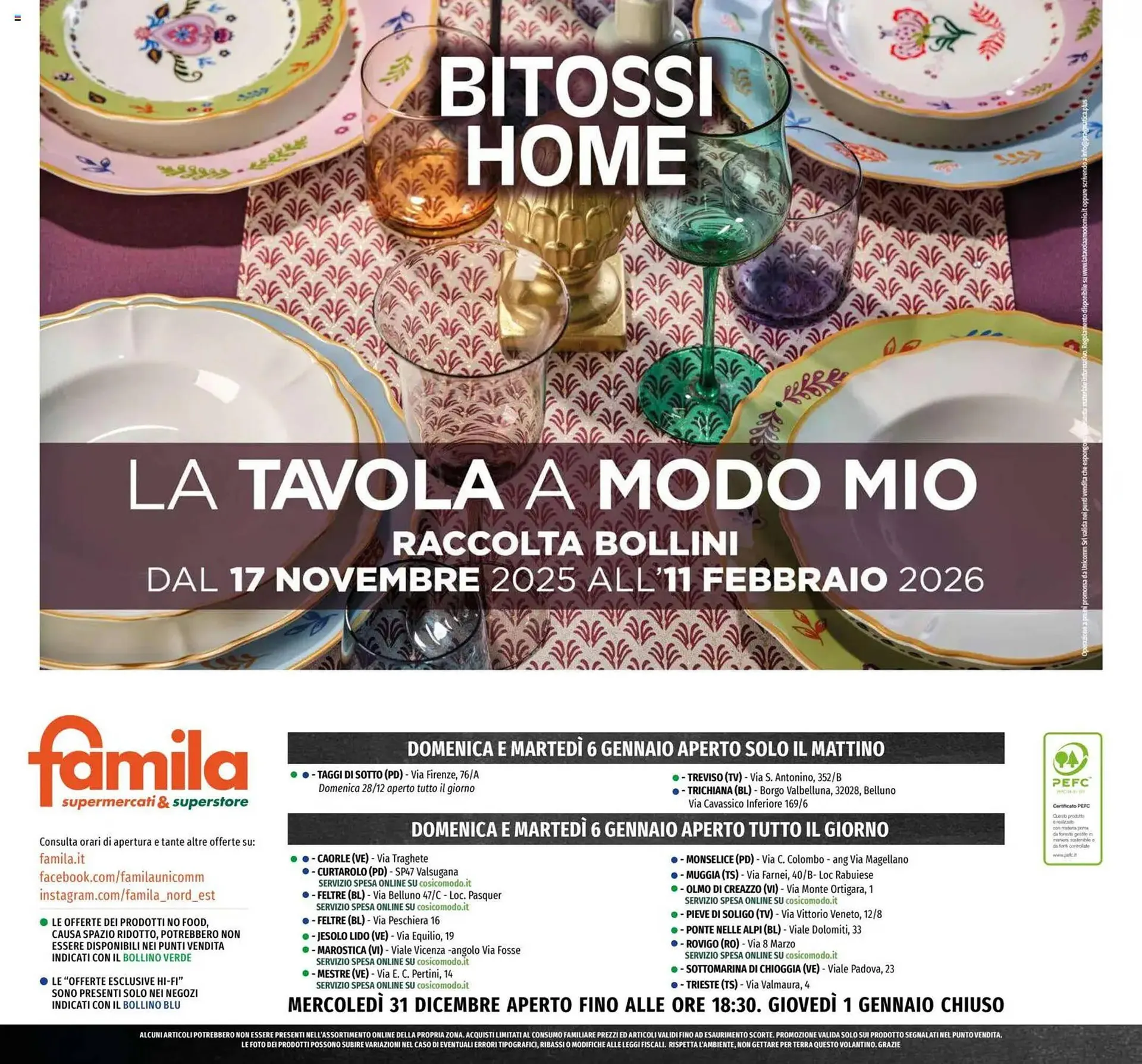 Volantino Famila da 28 dicembre a 7 gennaio di 2026 - Pagina del volantino 28