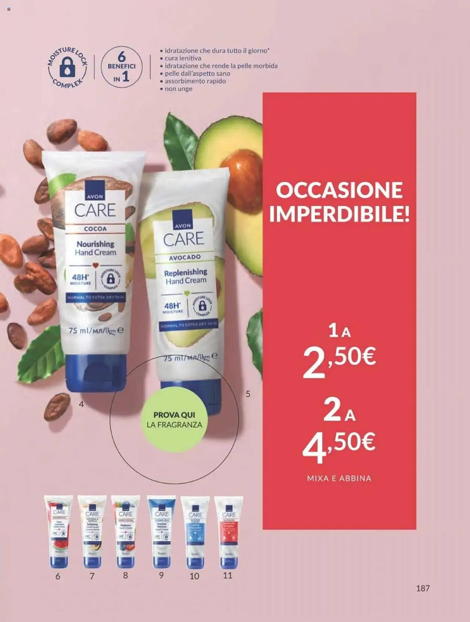Volantino Avon da 1 aprile a 30 aprile di 2025 - Pagina del volantino 187