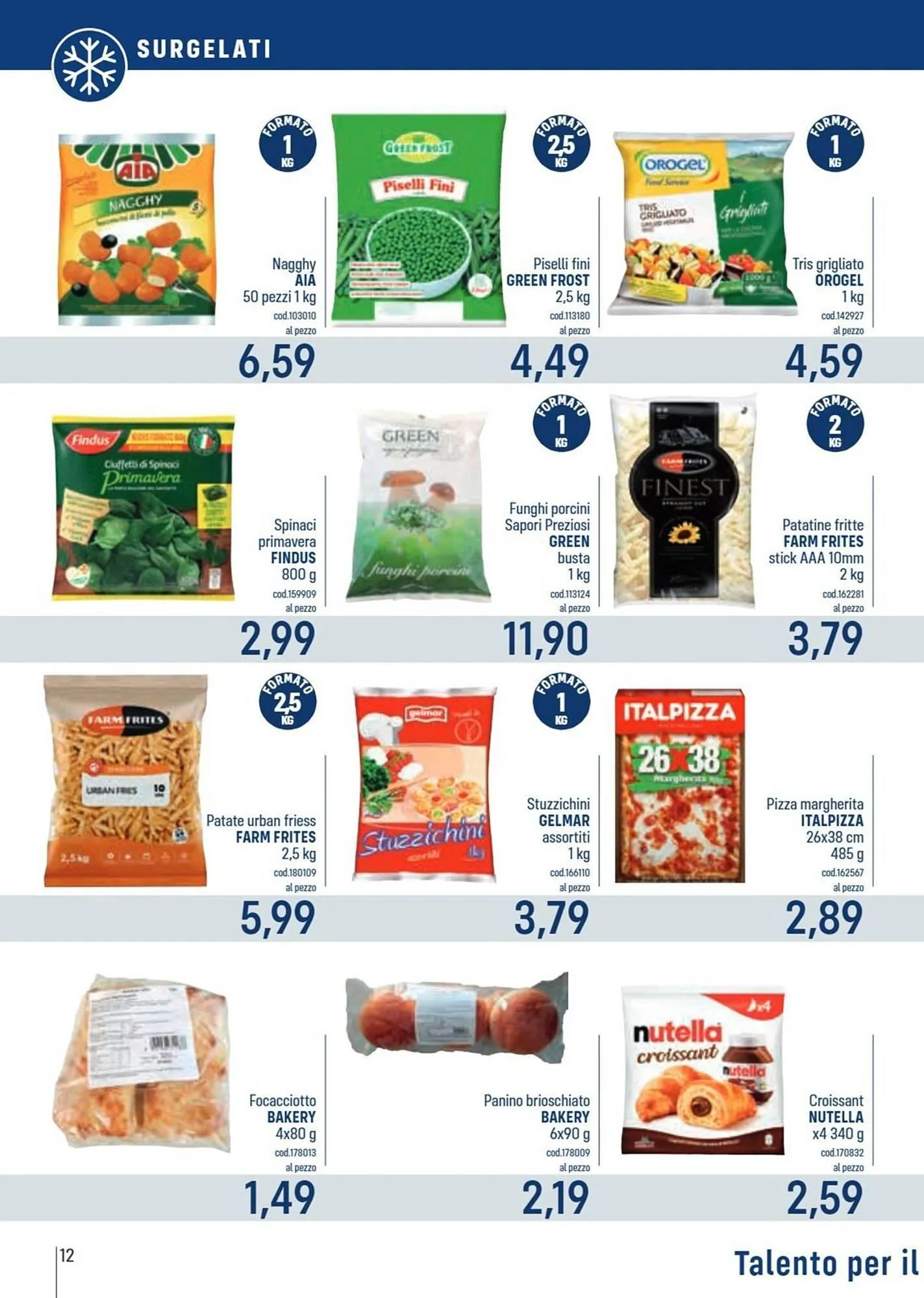 Volantino Talento Professional Store da 11 maggio a 24 maggio di 2026 - Pagina del volantino 12