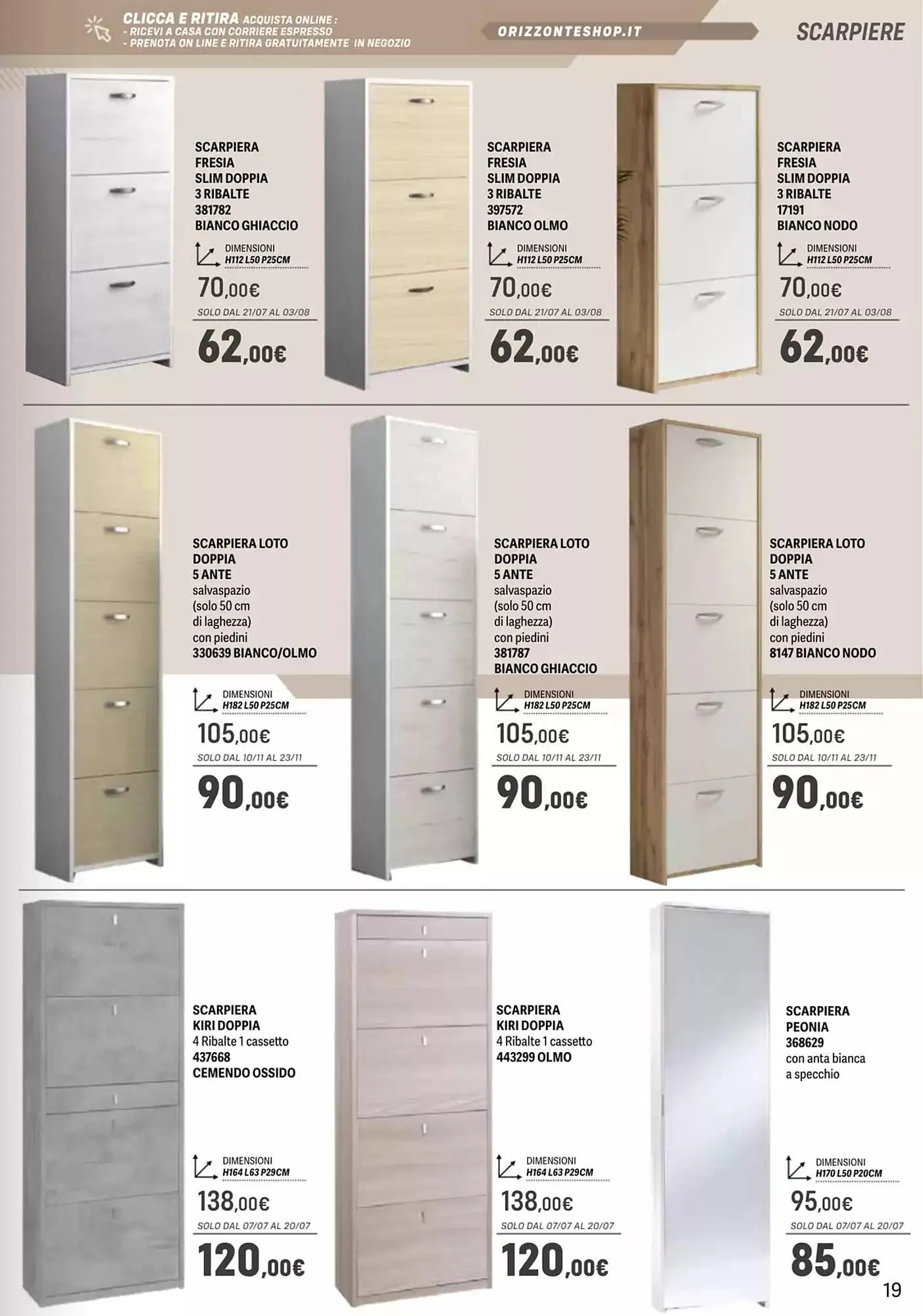 Volantino Orizzonte da 9 maggio a 7 dicembre di 2025 - Pagina del volantino 19