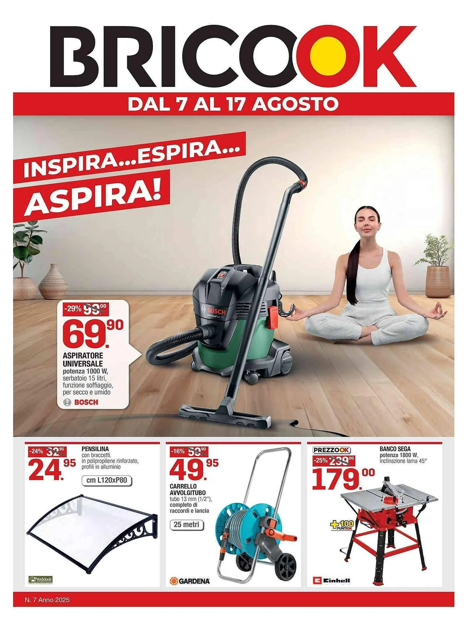 Volantino Brico OK da 7 agosto a 17 agosto di 2025 - Pagina del volantino 1