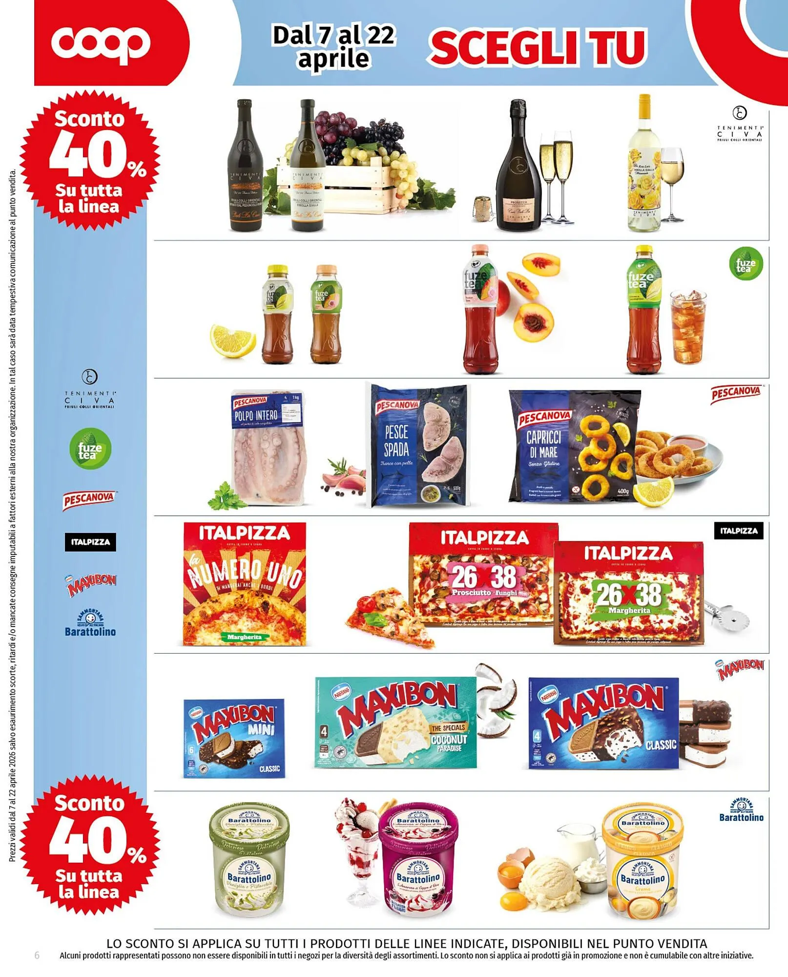 Volantino Coop da 7 aprile a 22 aprile di 2026 - Pagina del volantino 6