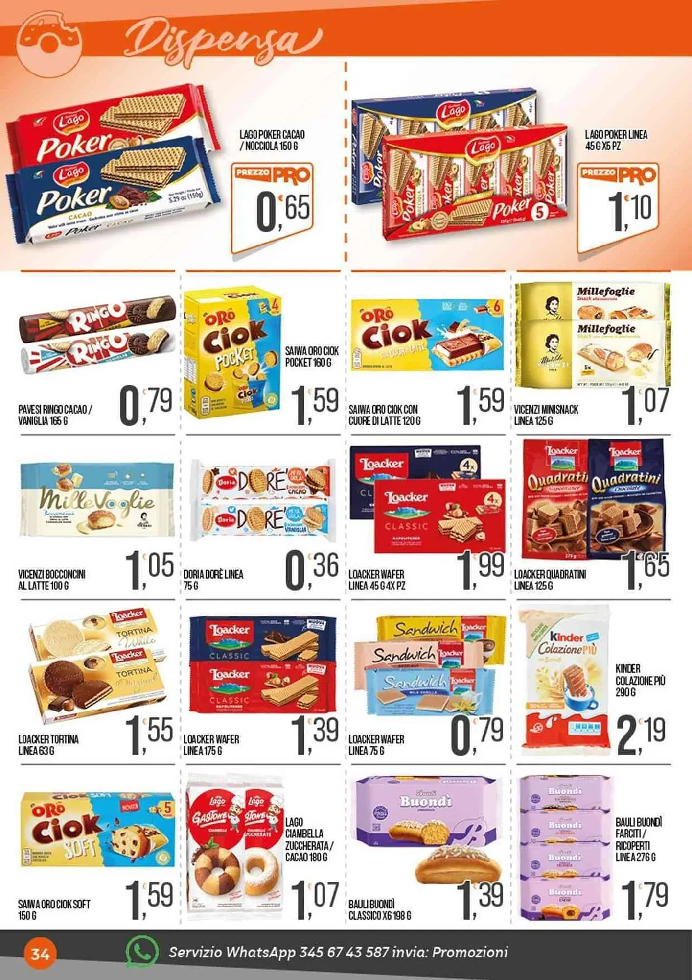 Volantino Cash pro da 26 maggio a 8 giugno di 2025 - Pagina del volantino 34