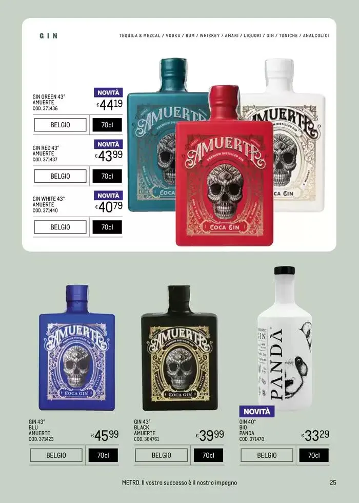 METRO SPIRITS ESTATE 2025 da 9 maggio a 27 agosto di 2025 - Pagina del volantino 25