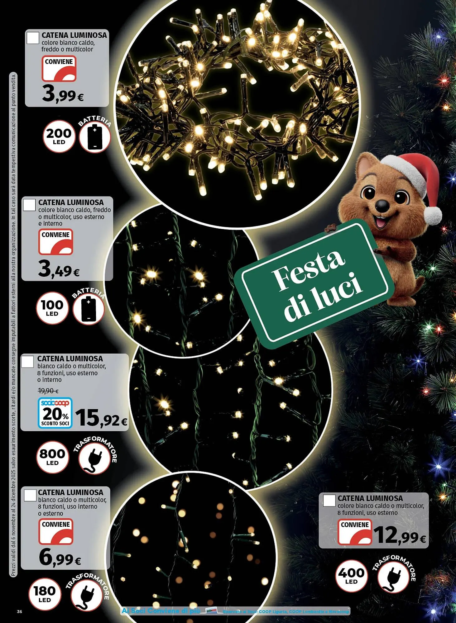 Volantino Ipercoop da 6 novembre a 24 dicembre di 2025 - Pagina del volantino 36