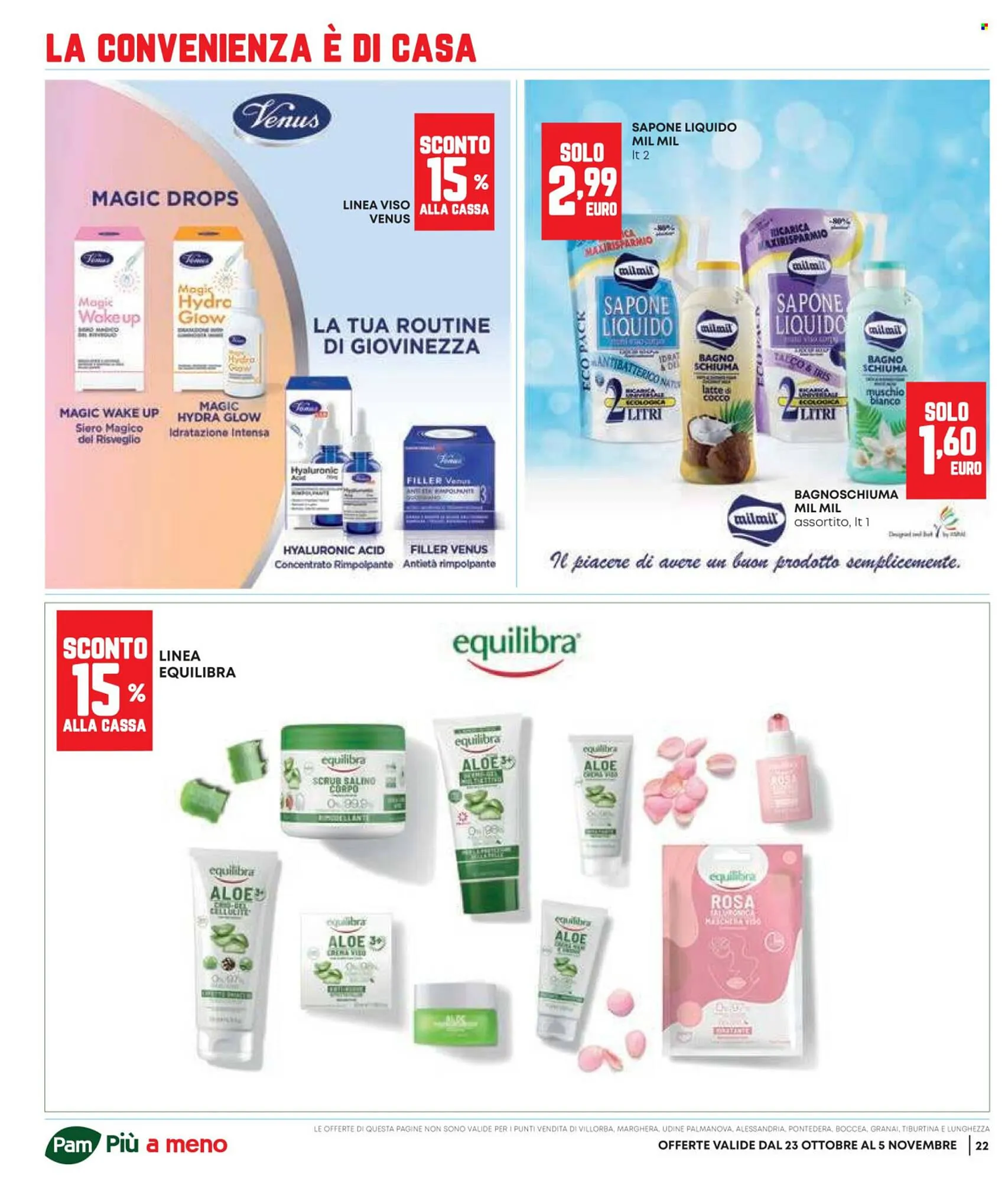 Volantino Pam da 23 ottobre a 5 novembre di 2025 - Pagina del volantino 22
