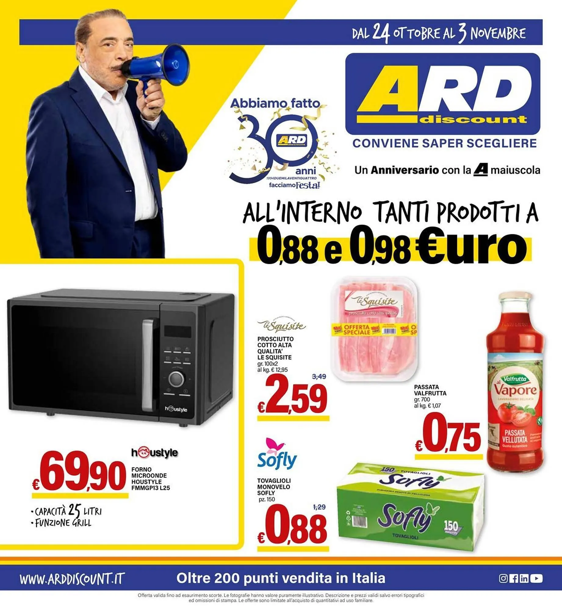 Volantino Ard Discount da 24 ottobre a 3 novembre di 2024 - Pagina del volantino 1
