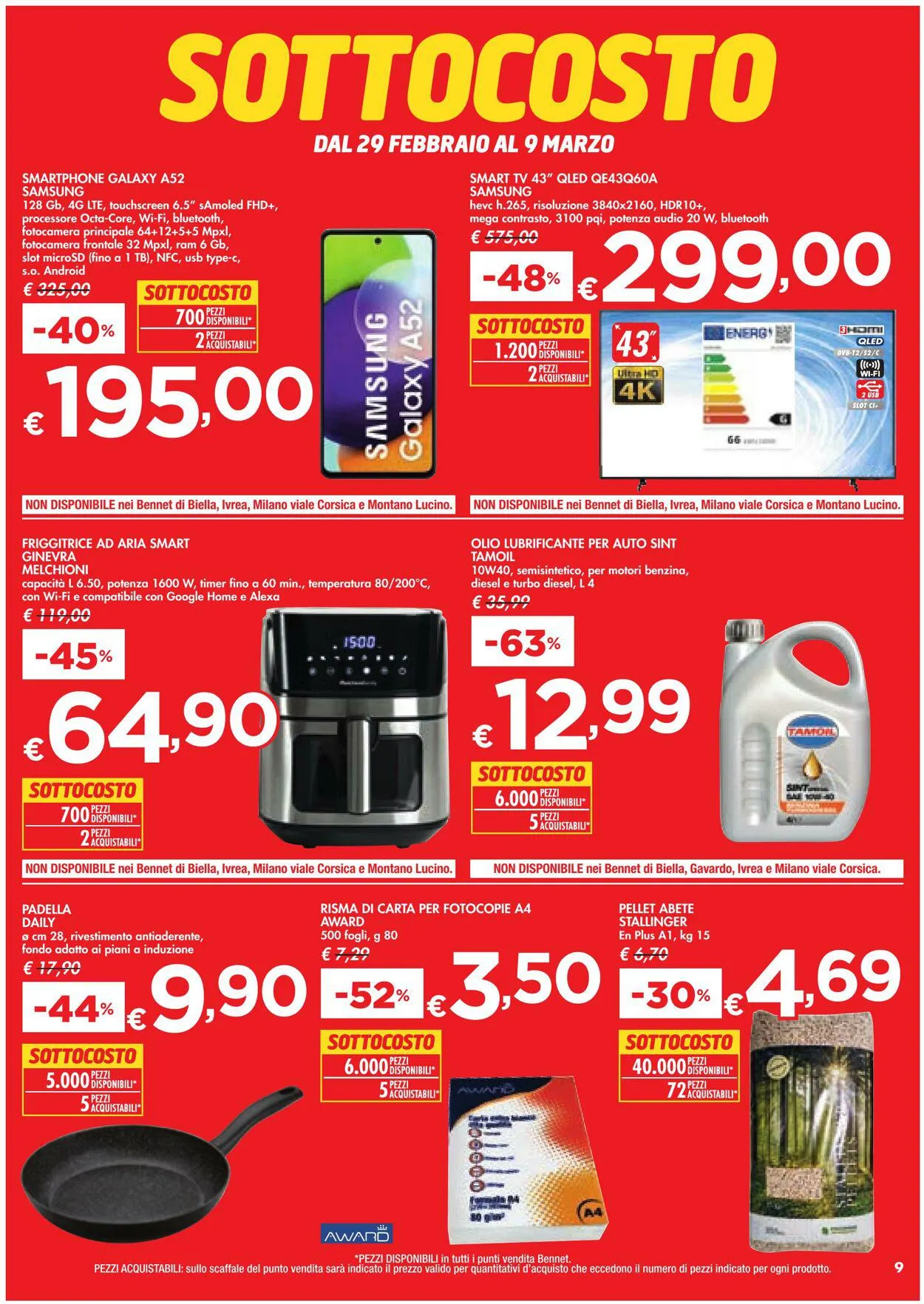 bennet Volantino attuale da 29 febbraio a 9 marzo di 2024 - Pagina del volantino 10