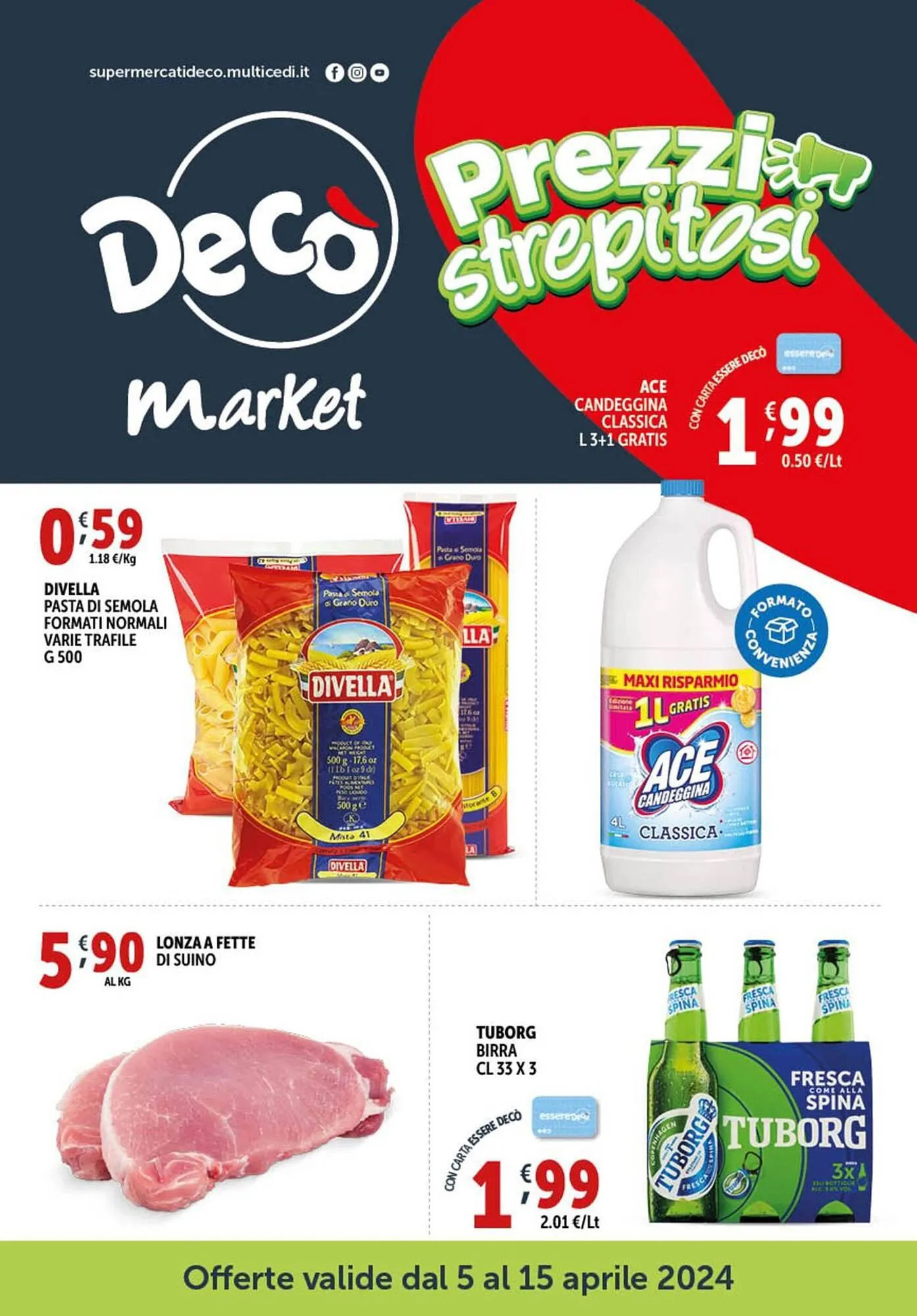 Volantino Deco Market da 5 aprile a 15 aprile di 2024 - Pagina del volantino 1