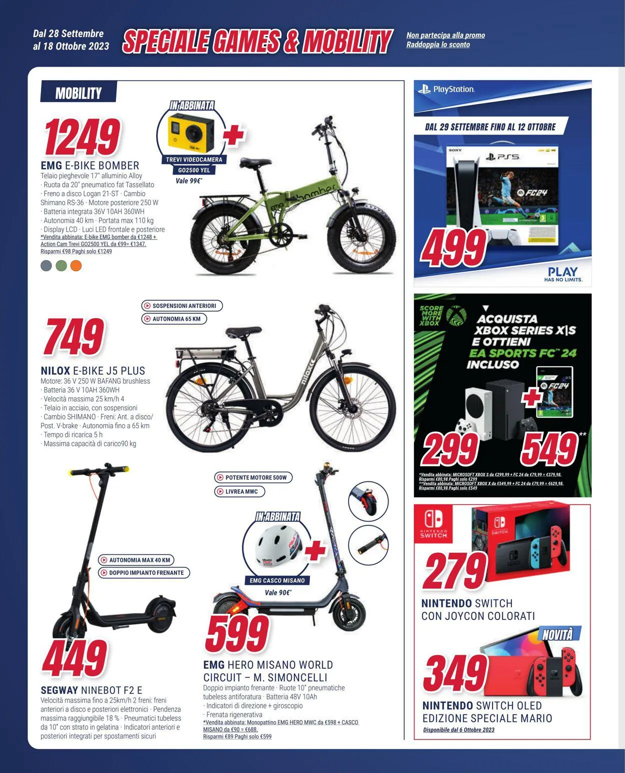 Trony - Roma Volantino attuale da 28 settembre a 18 ottobre di 2023 - Pagina del volantino 17