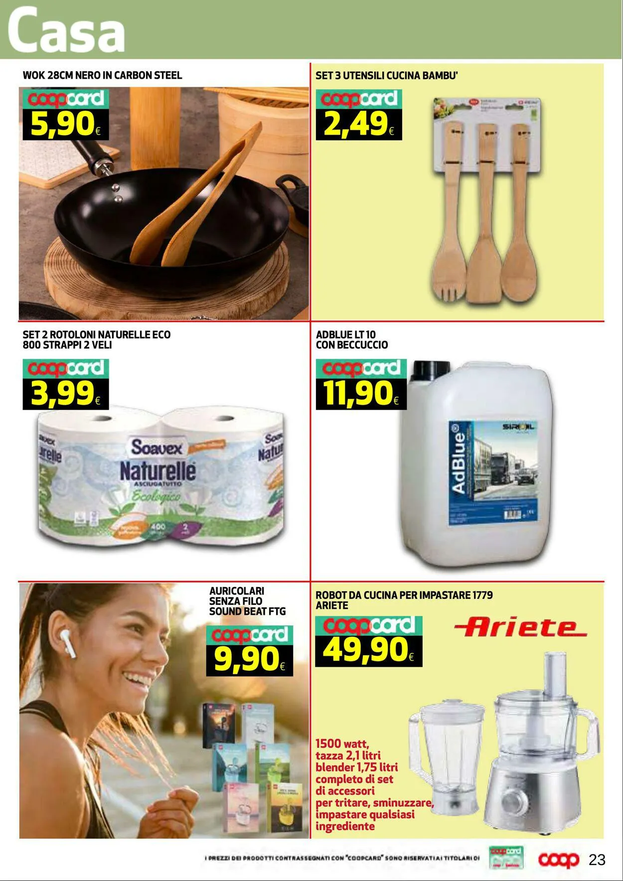 Coop Volantino attuale da 30 novembre a 10 dicembre di 2023 - Pagina del volantino 23