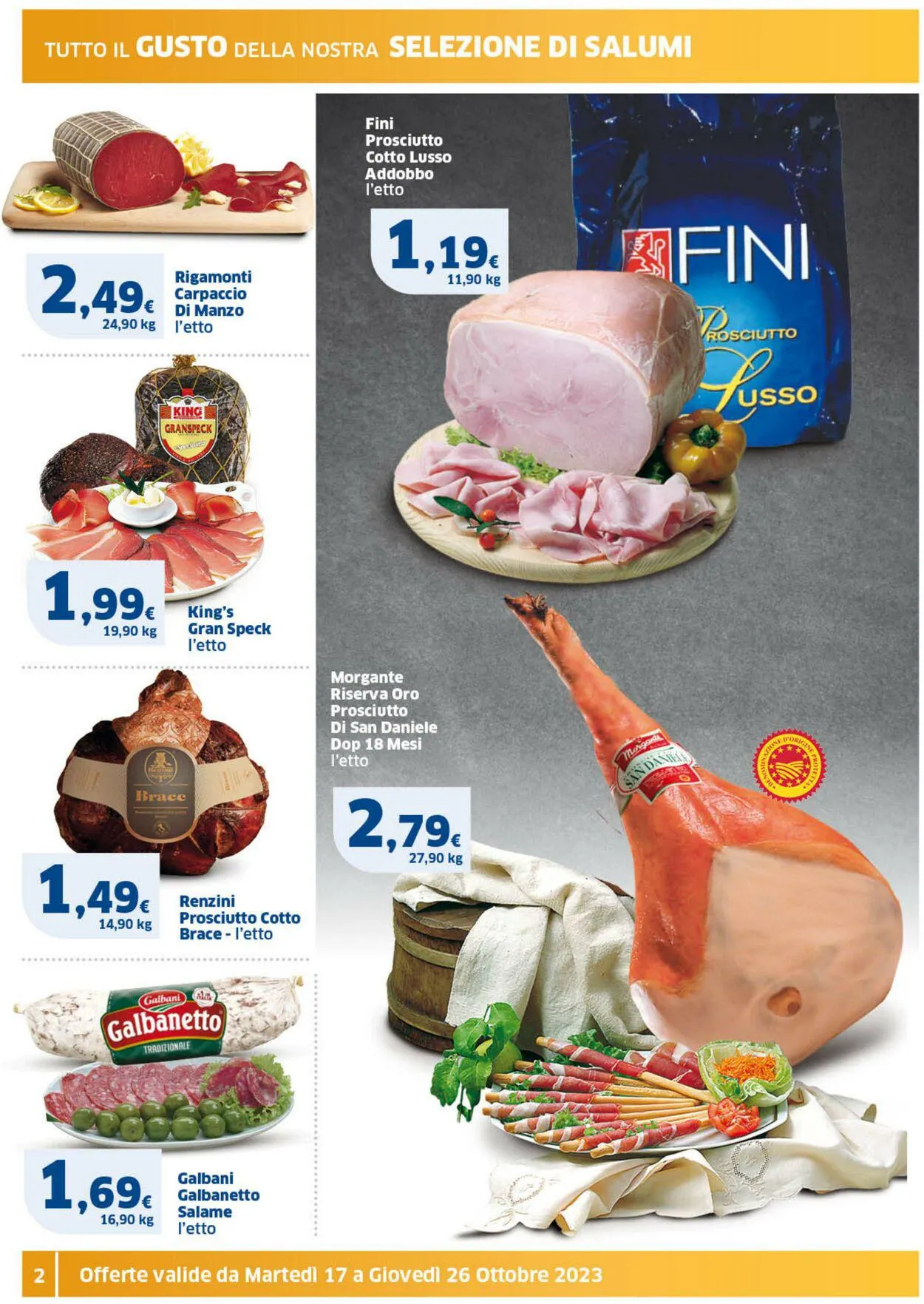 Sigma - Napoli Volantino attuale da 17 ottobre a 26 ottobre di 2023 - Pagina del volantino 2