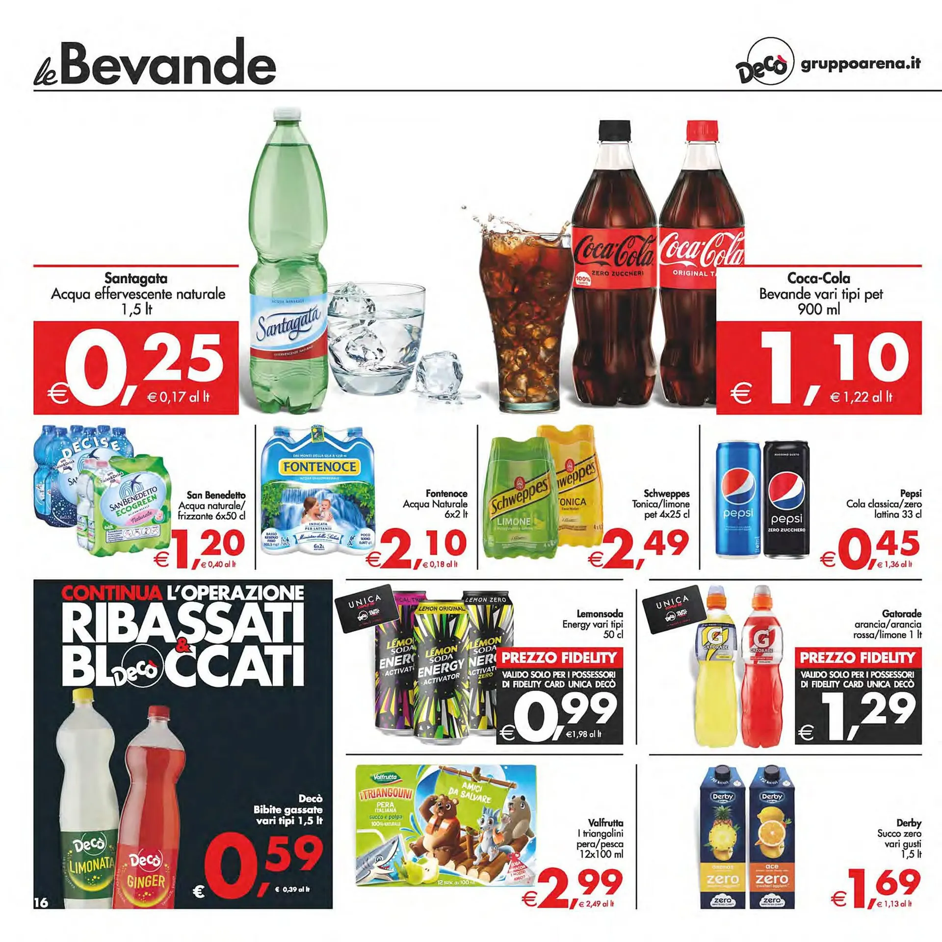 Volantino Deco Supermercati da 26 gennaio a 5 febbraio di 2024 - Pagina del volantino 16